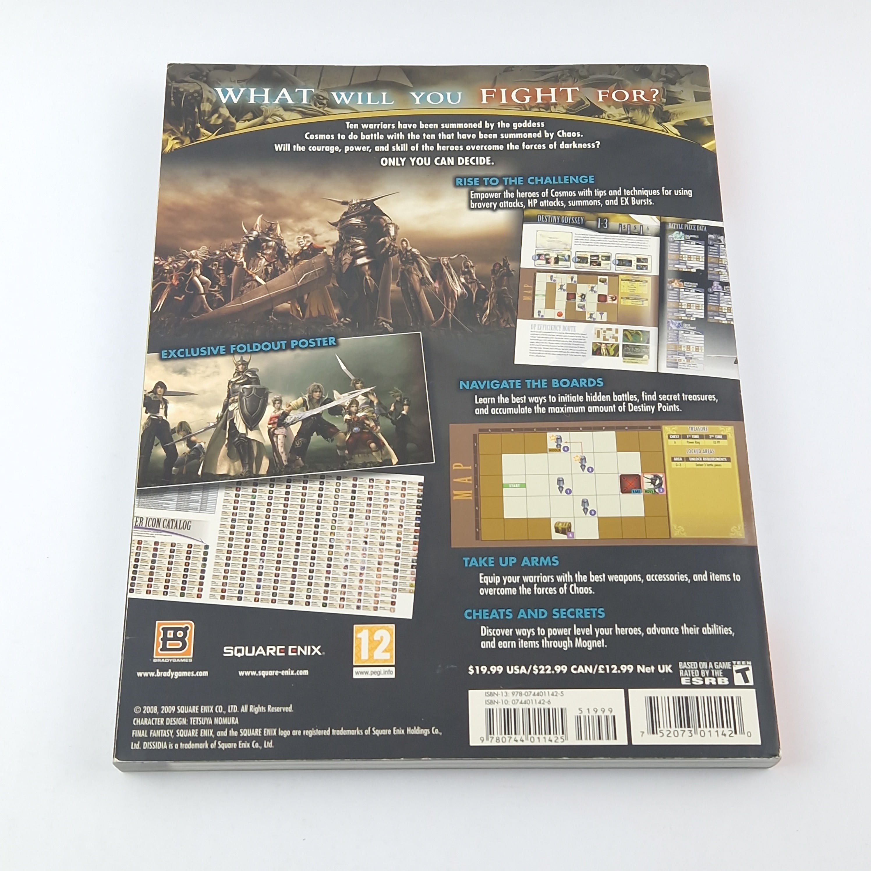 Playstation Portable Spiel – Dissidia Final Fantasy + Guide PSP