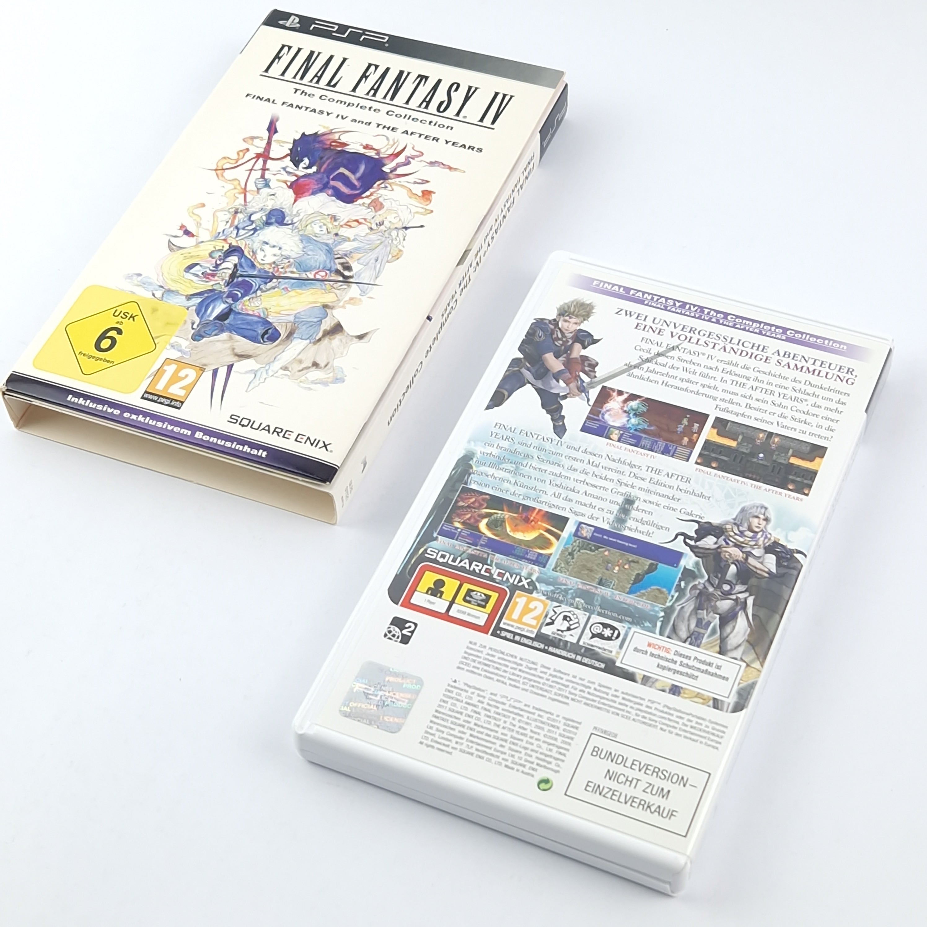 Playstation Portable Spiel – Final Fantasy IV Complete OVP