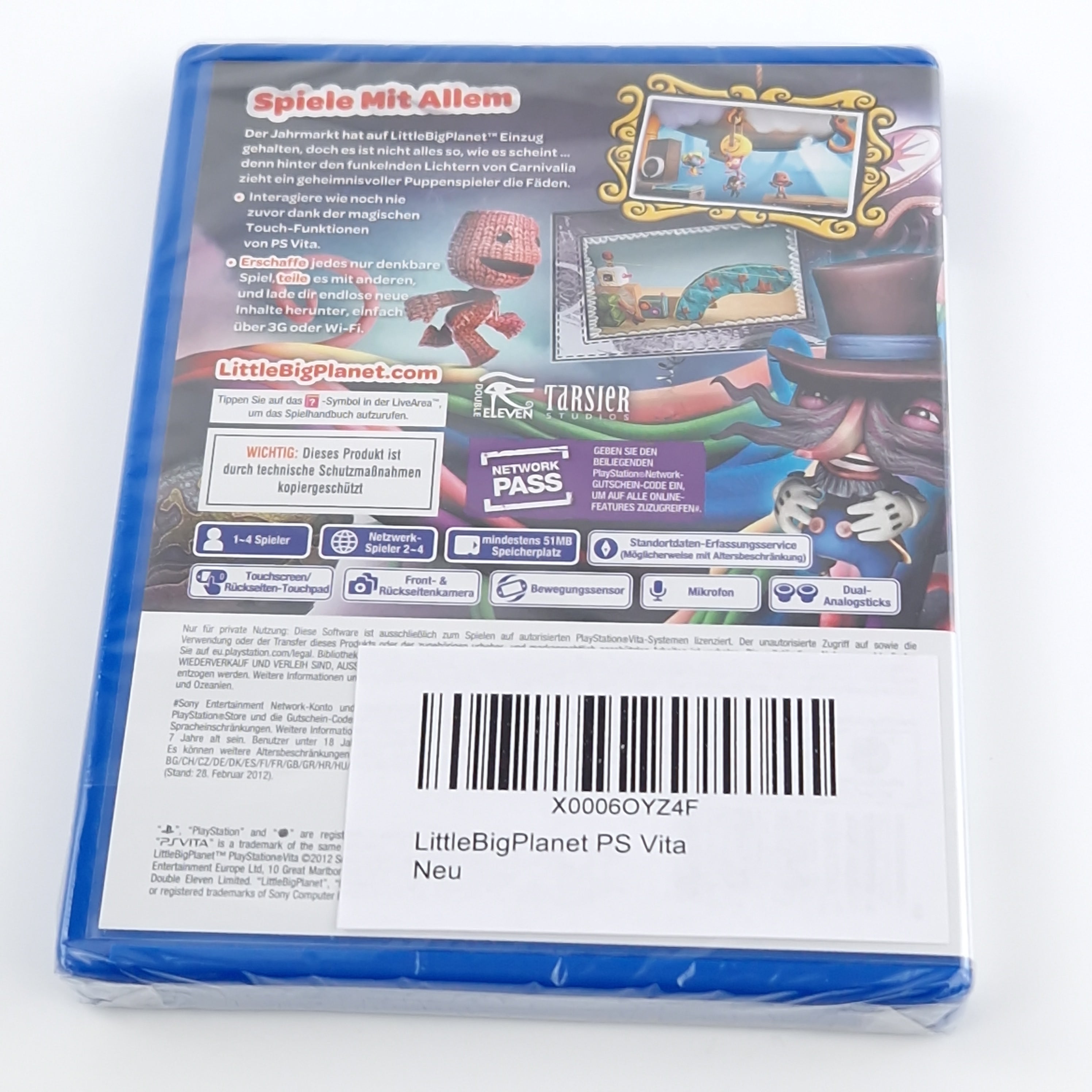 Playstation Vita Spiel – Little Big Planet (Neu PAL)