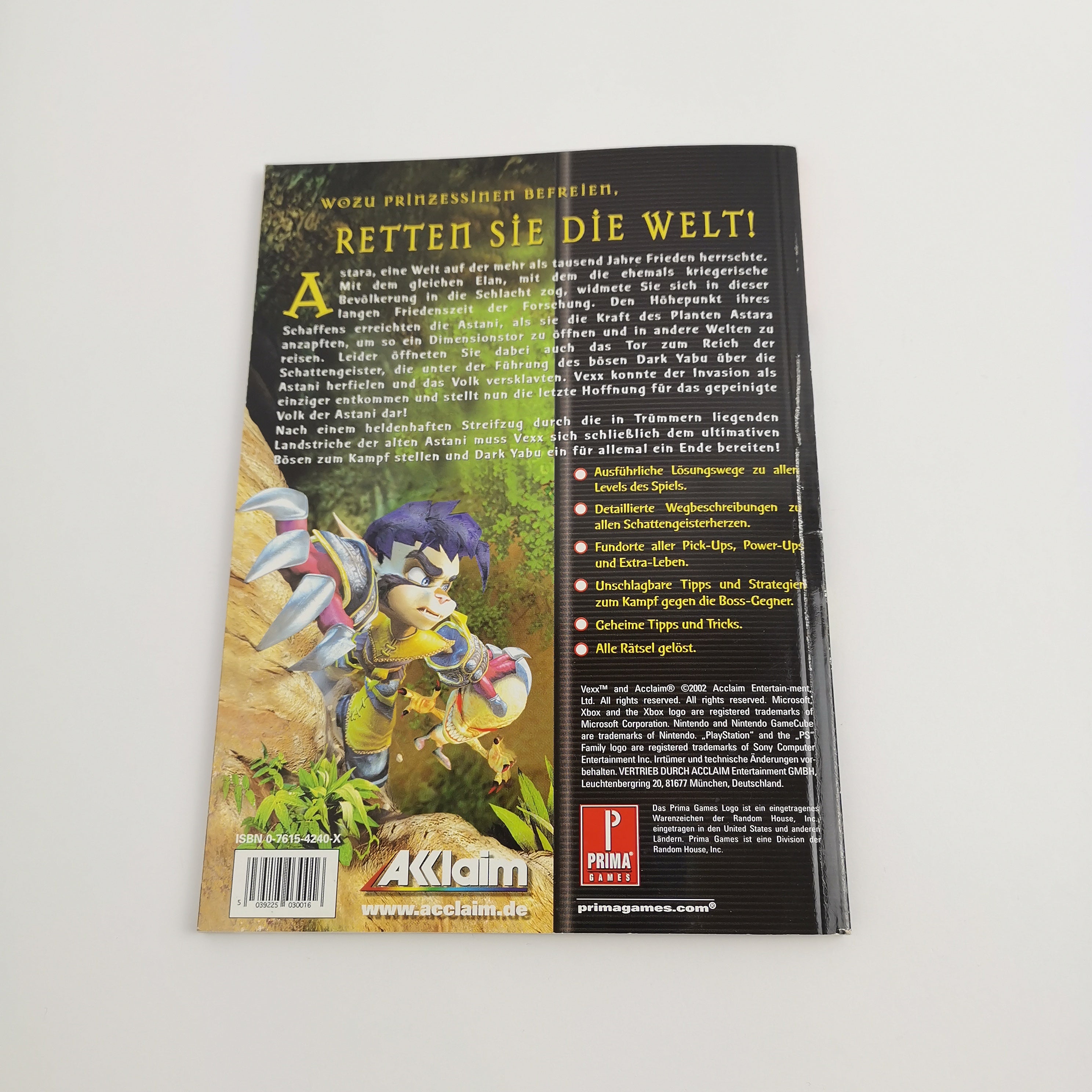 Vexx Spieleberater Guide – Prima Lösungsbuch Acclaim