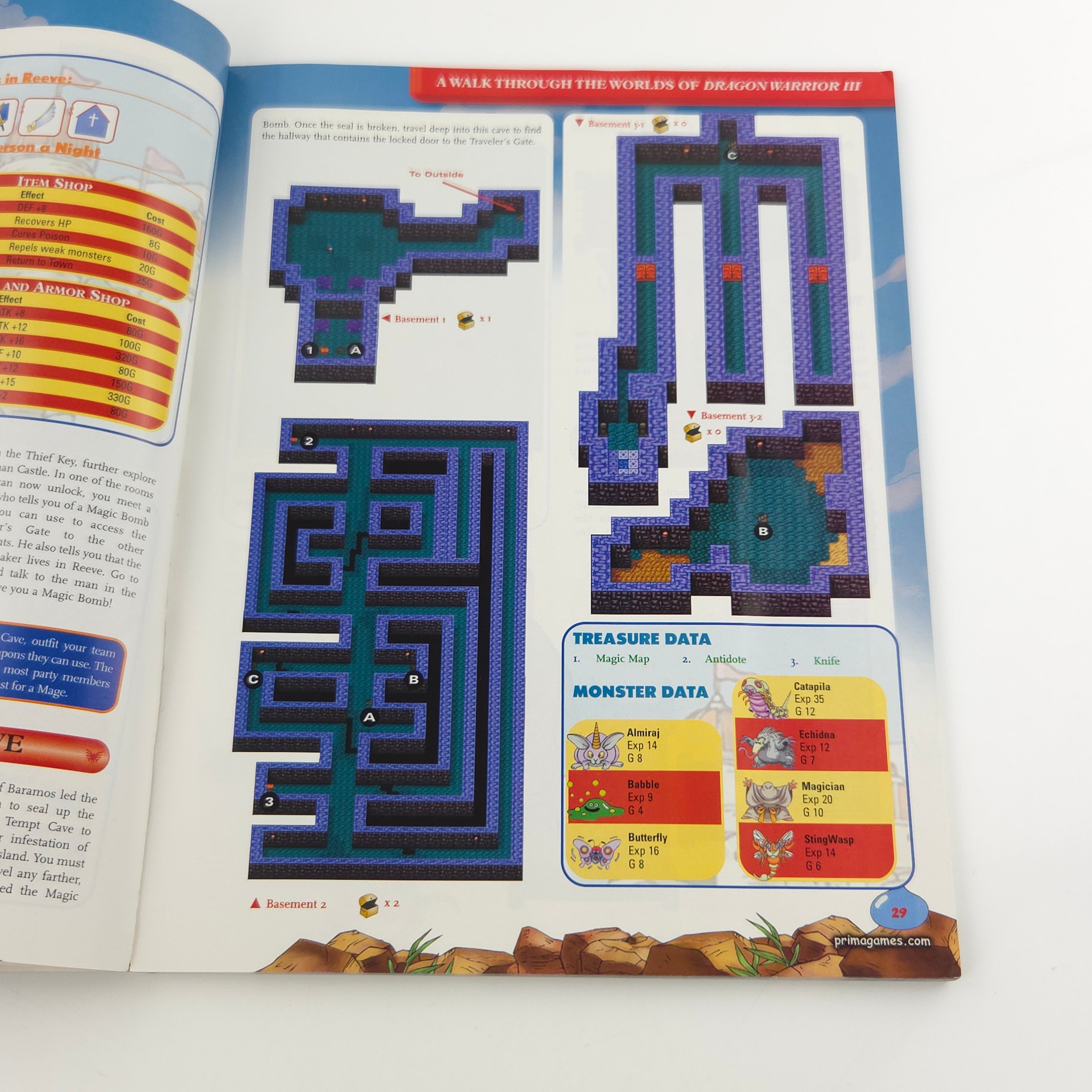 Gameboy Color Spiel – Dragon Warrior III Strategy Guide