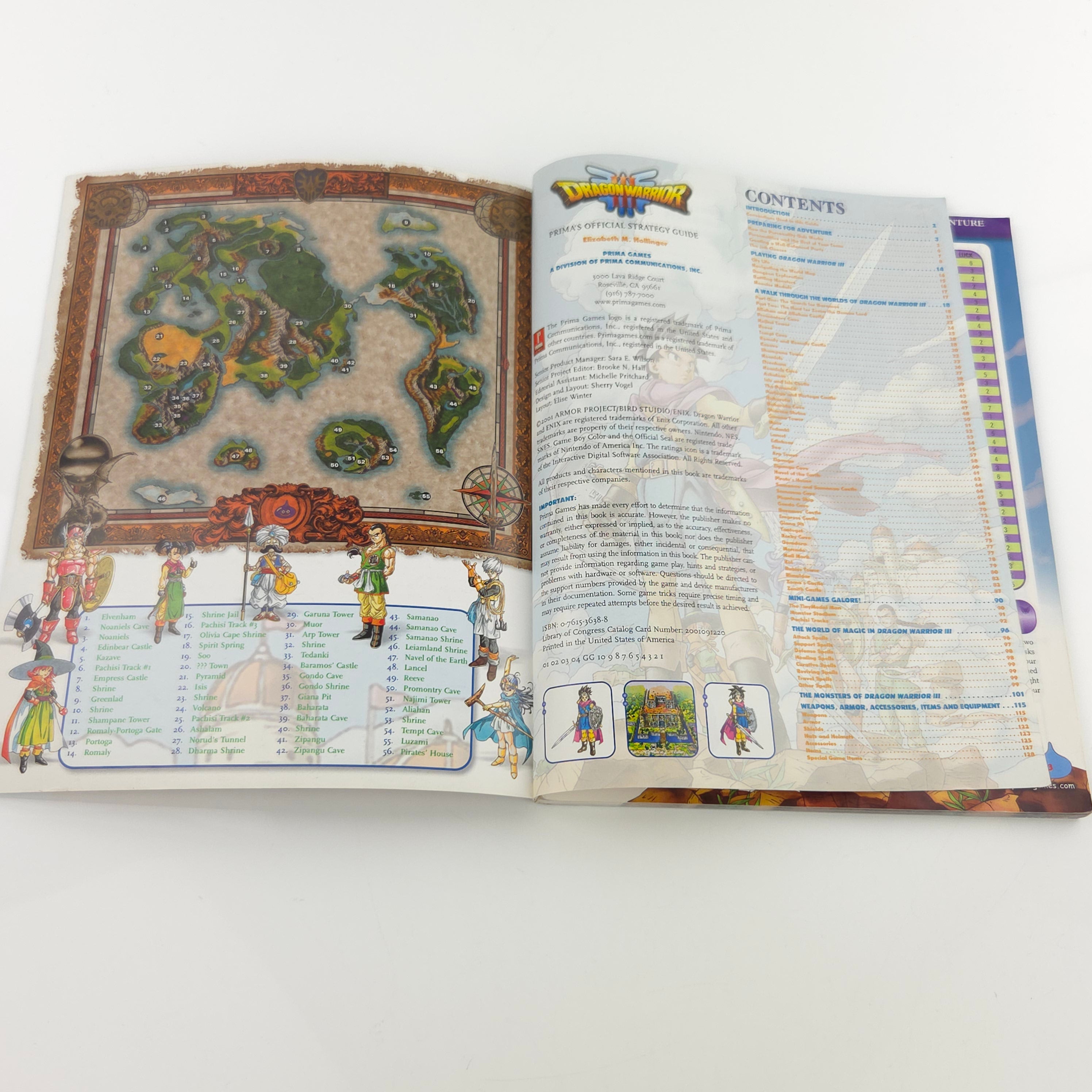 Gameboy Color Spiel – Dragon Warrior III Strategy Guide