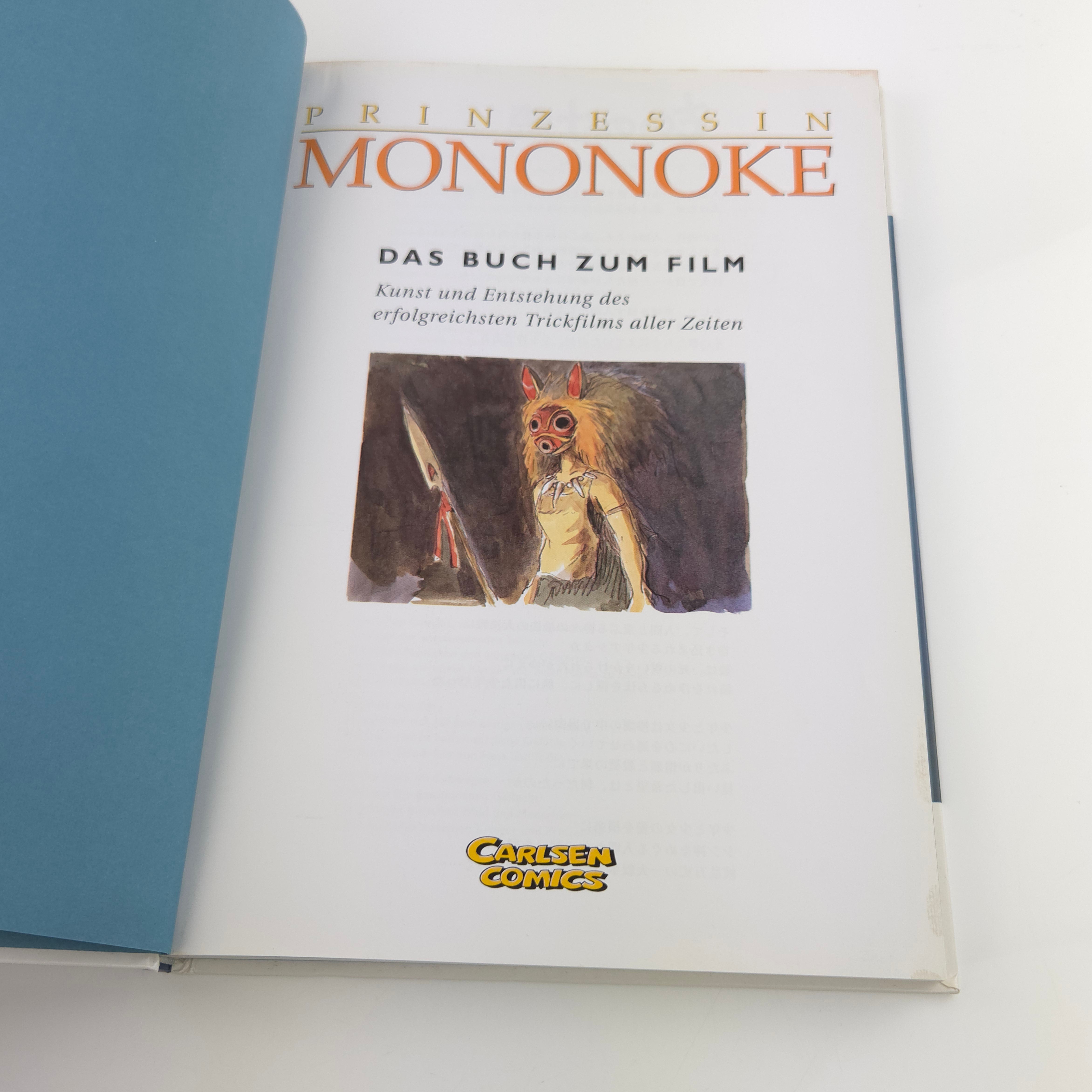 Prinzessin Mononoke Buch – Carlsen Comics Kunstband