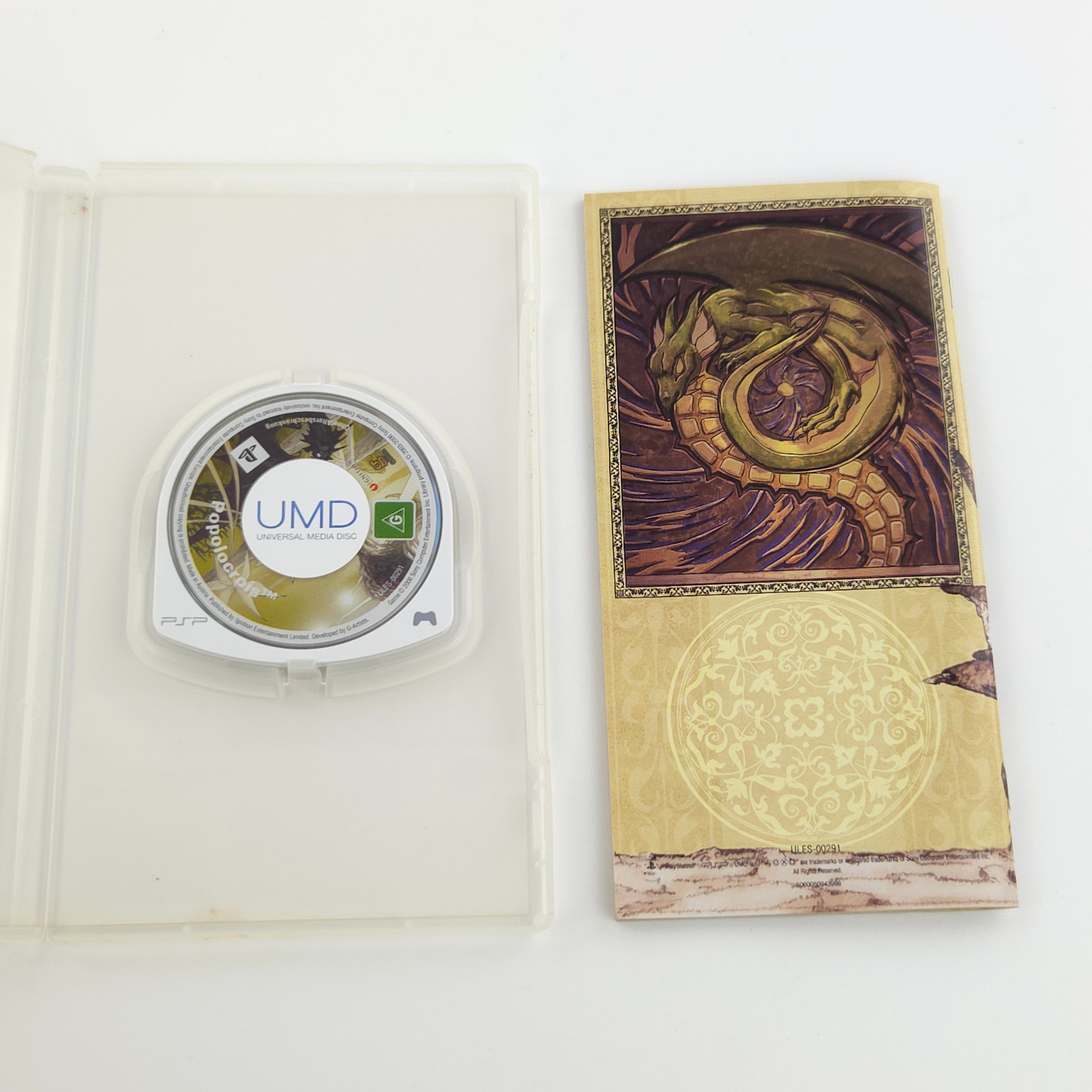 Playstation Portable Spiel – Popolocrois OVP PAL