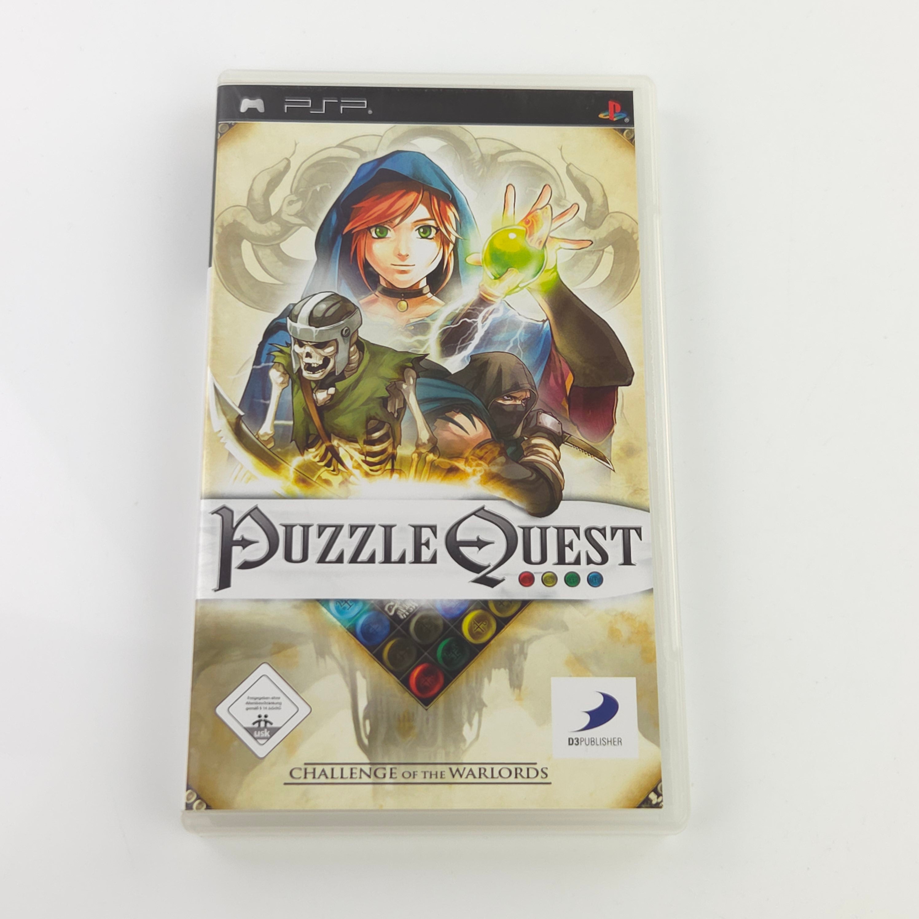 Playstation Portable Spiel – Puzzle Quest (OVP PAL)