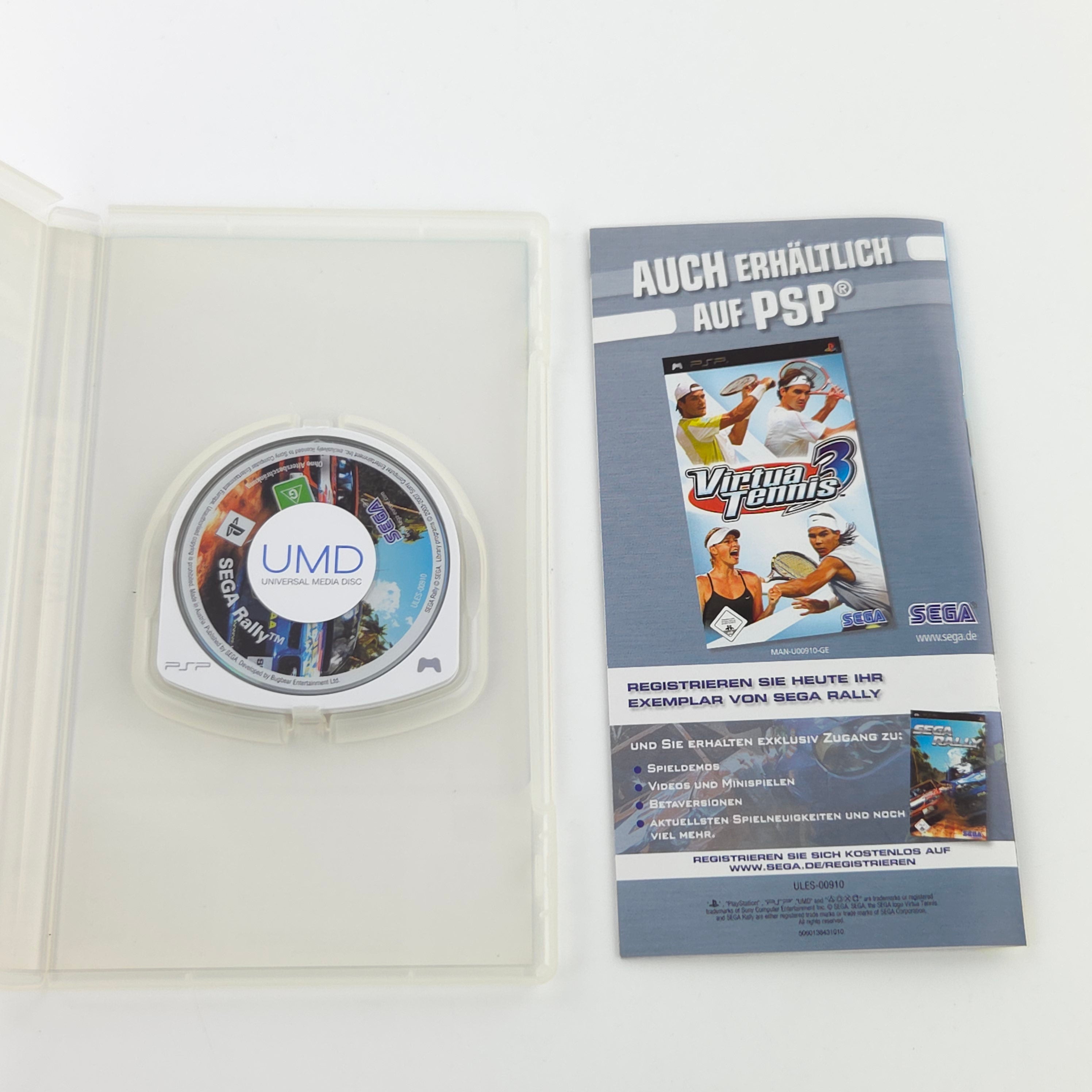 Sony Playstation Portable Spiel – Sega Rally (OVP PAL)