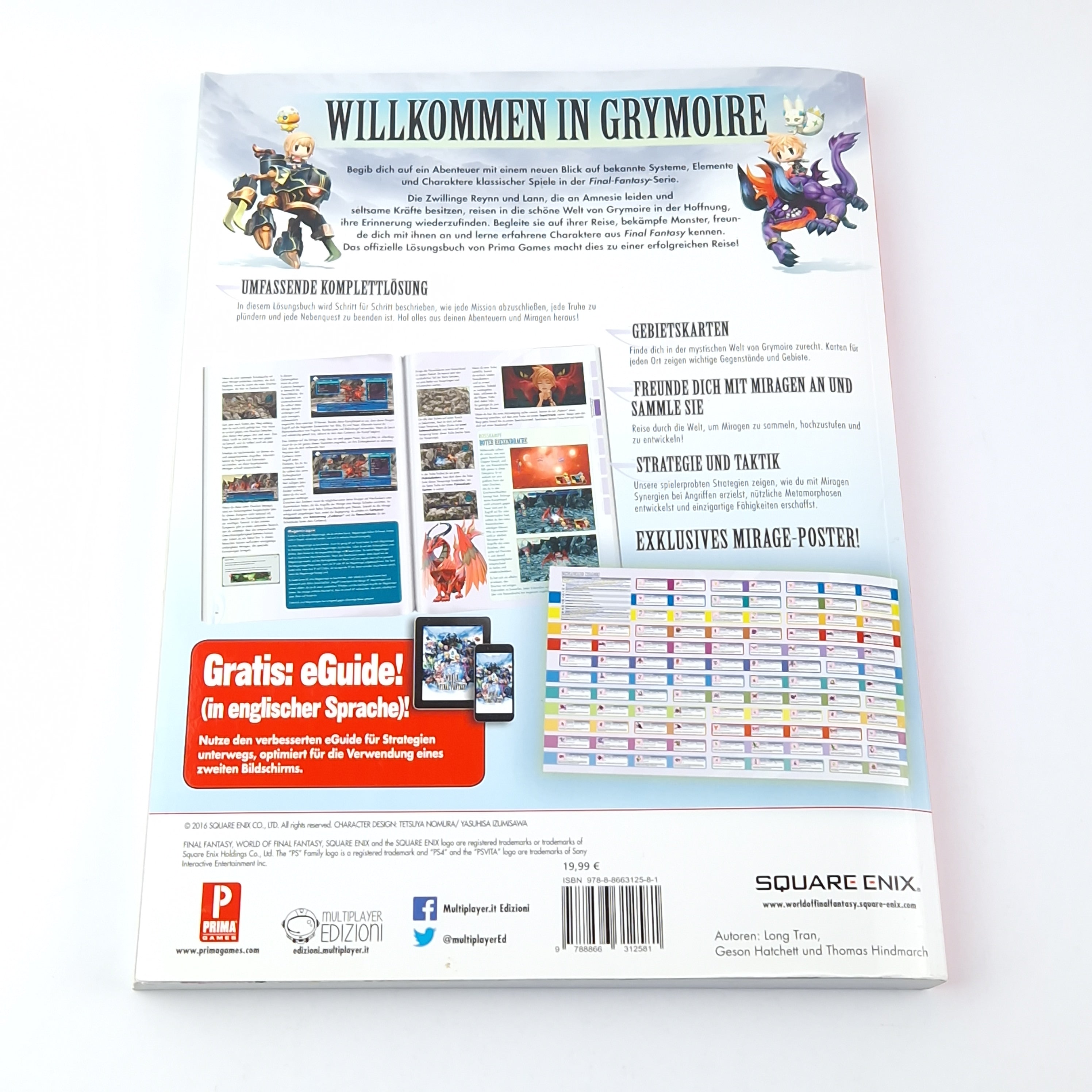 Playstation Vita Spiel – World of Final Fantasy OVP PAL