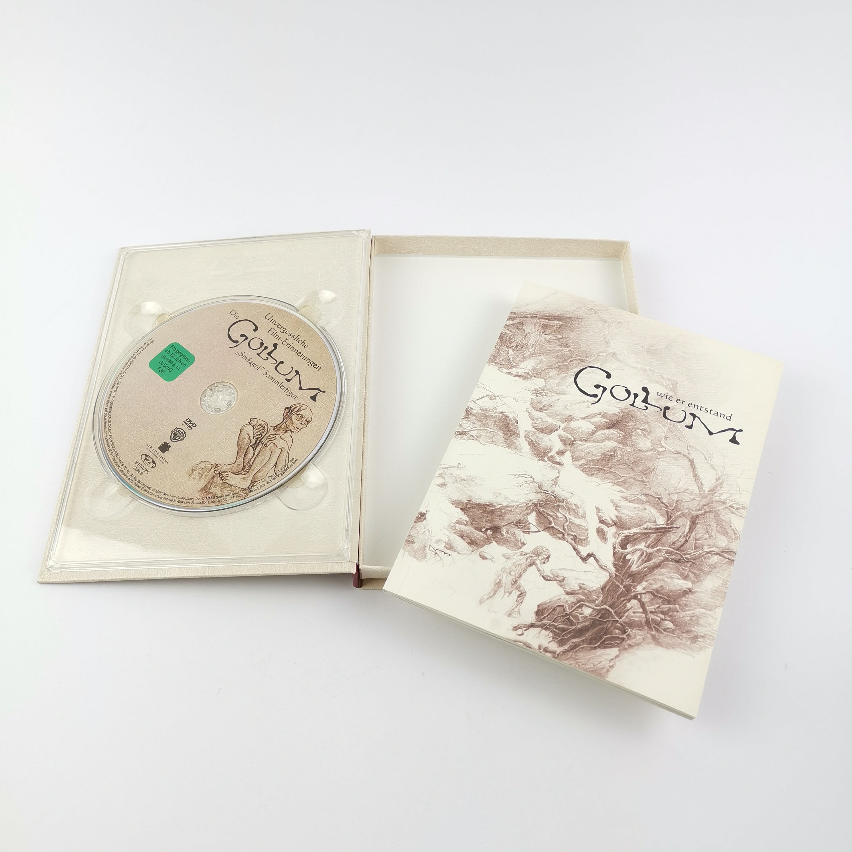 Sammlerfigur Golum Smeagol + DVD Unvergessliche Film-Erinnerungen