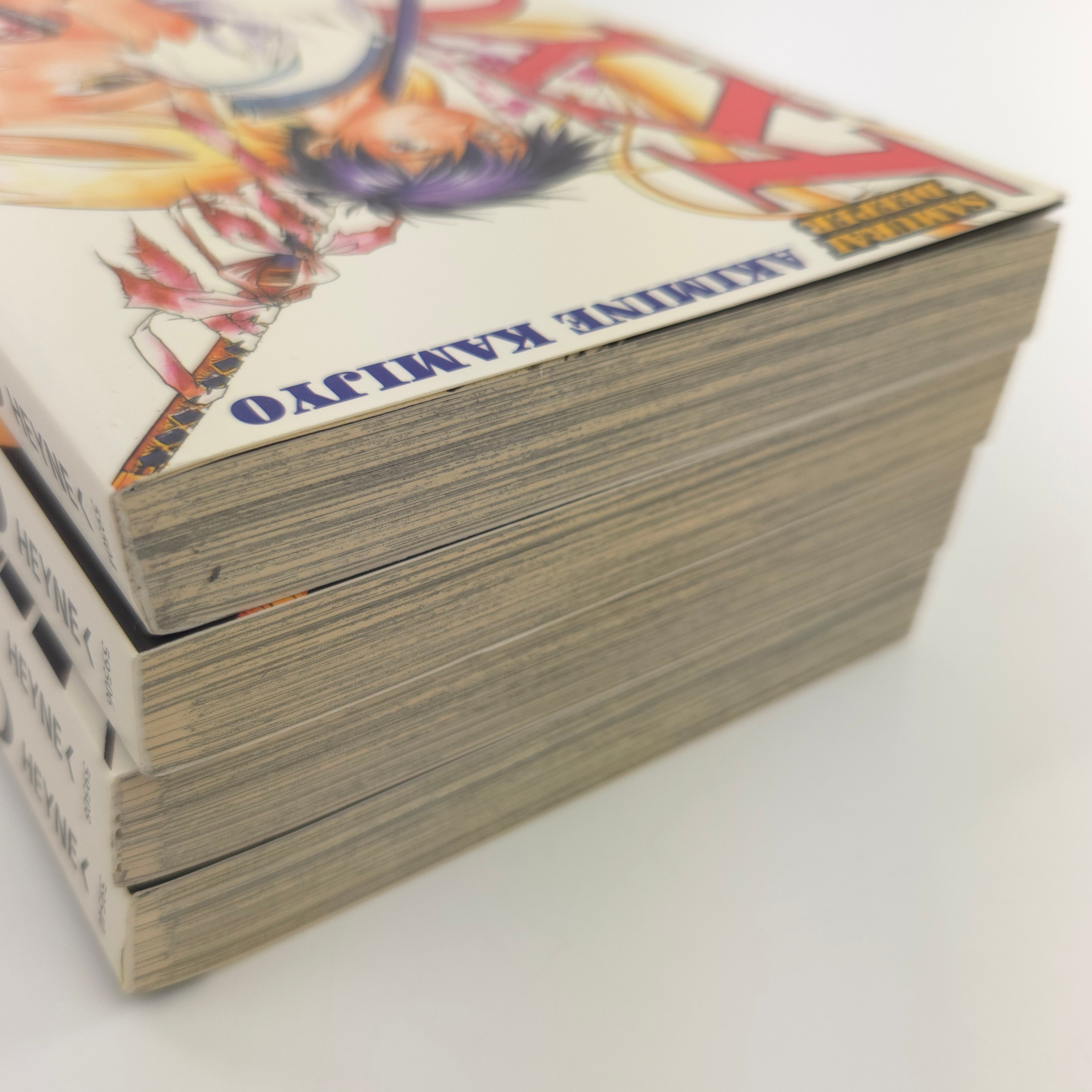 Samurai Deeper Manga Band 1-4 Comics Heyne sehr gut