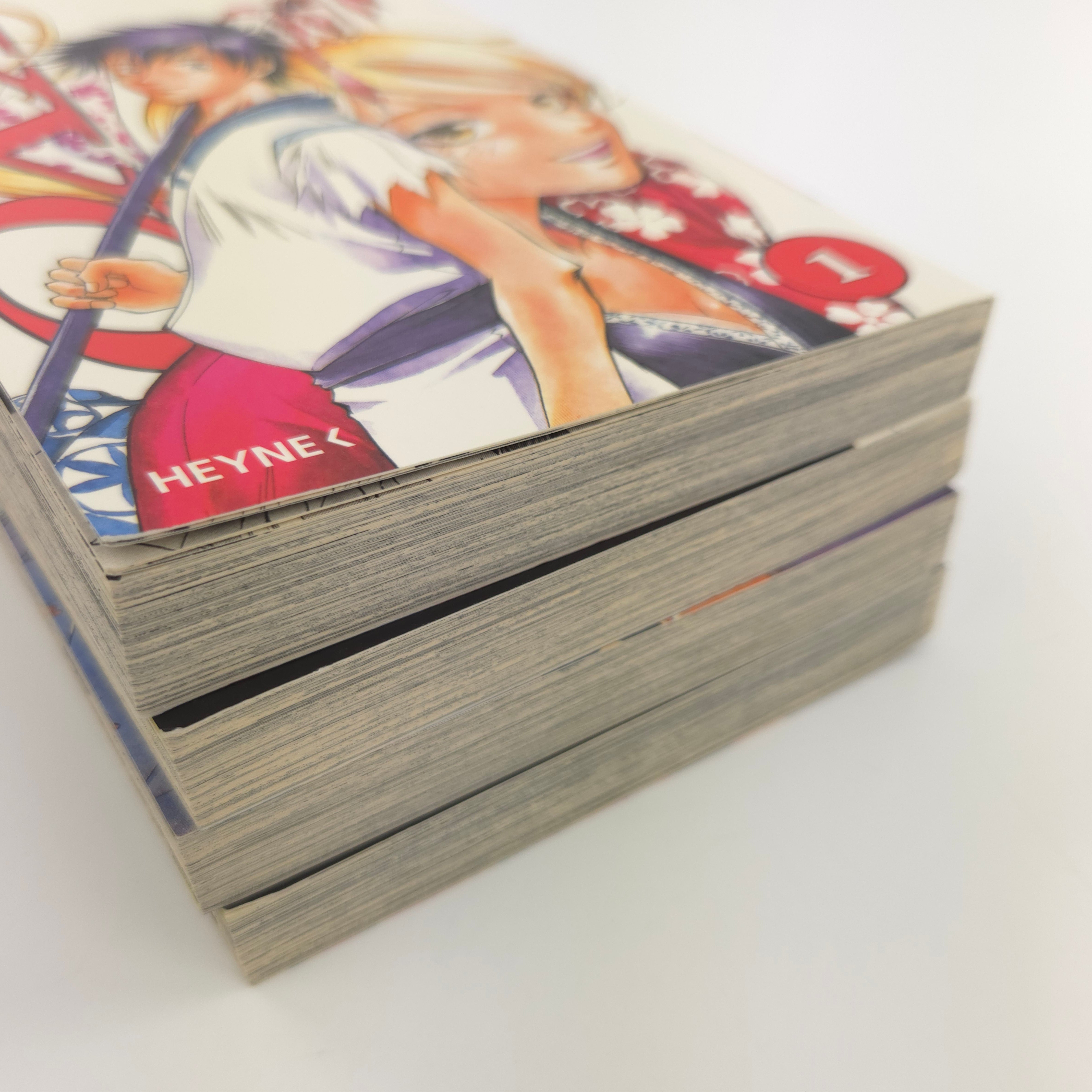 Samurai Deeper Manga Band 1-4 Comics Heyne sehr gut