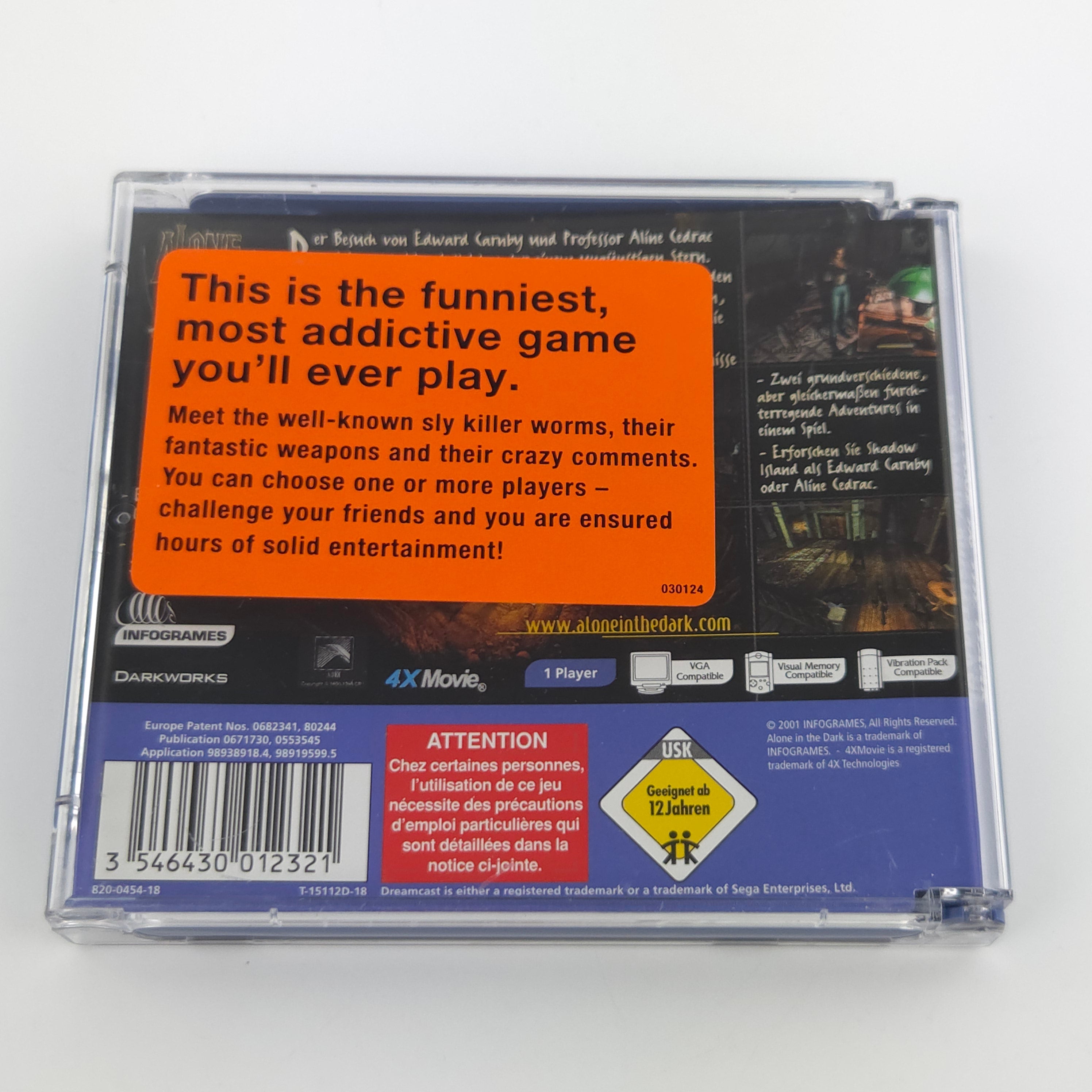 Sega Dreamcast Spiel – Alone in the Dark (PAL)