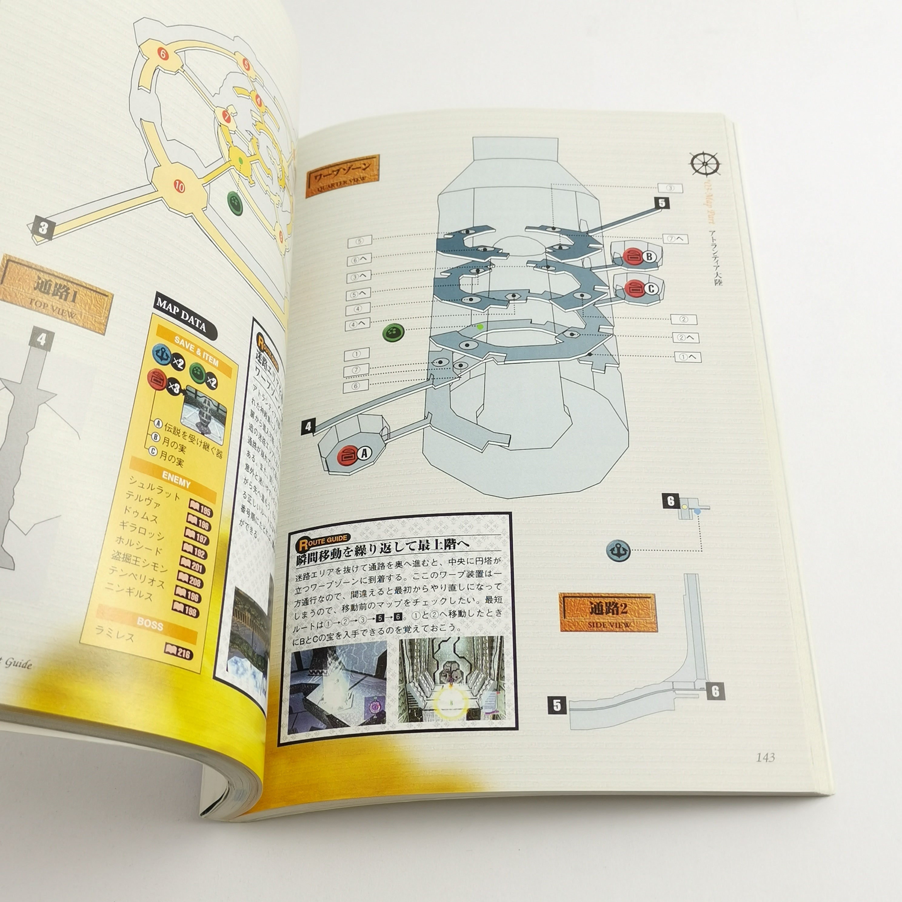 Sega Dreamcast Buch – Eternal Arcadia Perfect Guide JAPAN