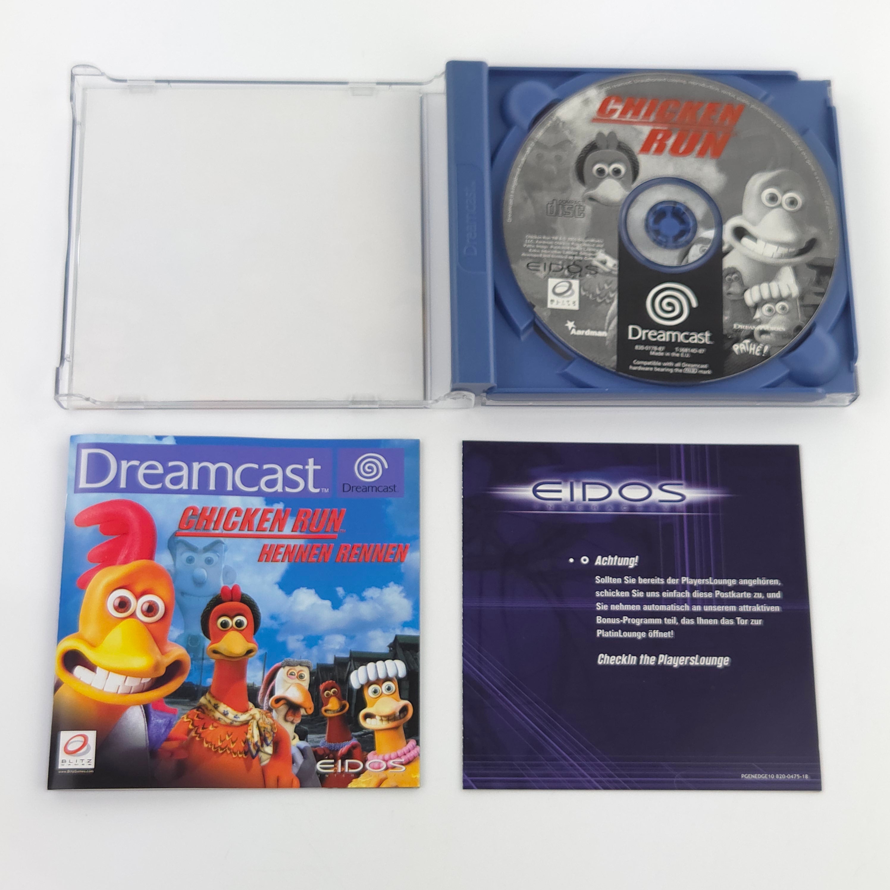 Sega Dreamcast Spiel – Chicken Run (PAL OVP)