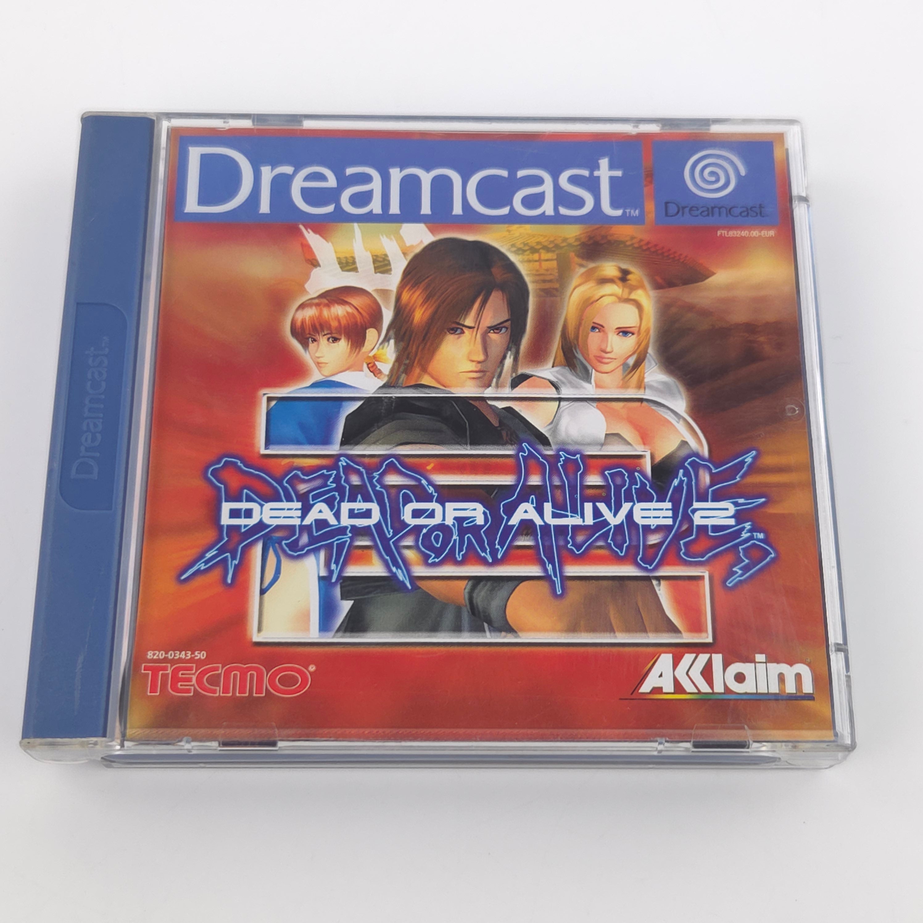 Sega Dreamcast Spiel – Dead or Alive 2 (PAL OVP)