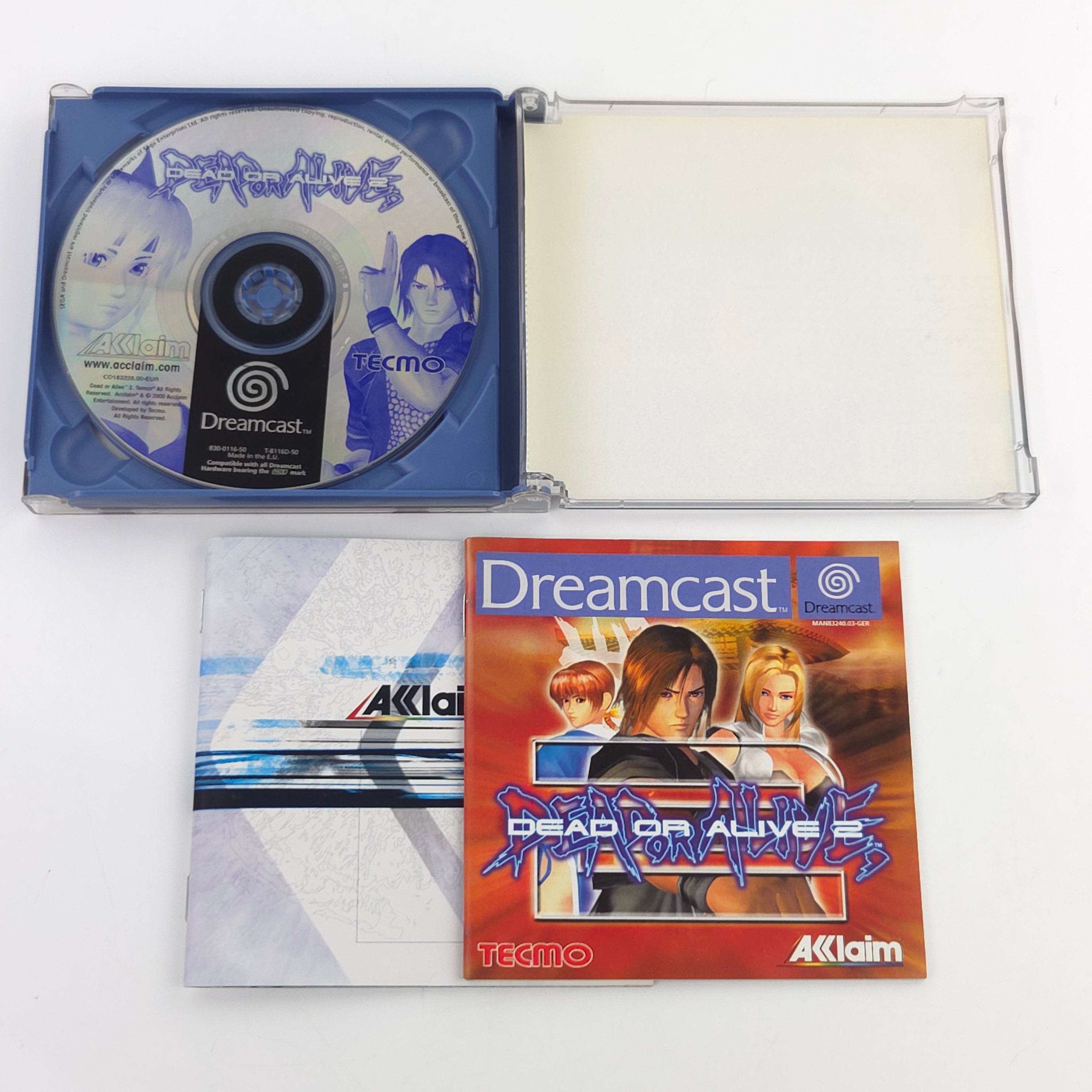 Sega Dreamcast Spiel – Dead or Alive 2 (PAL OVP)