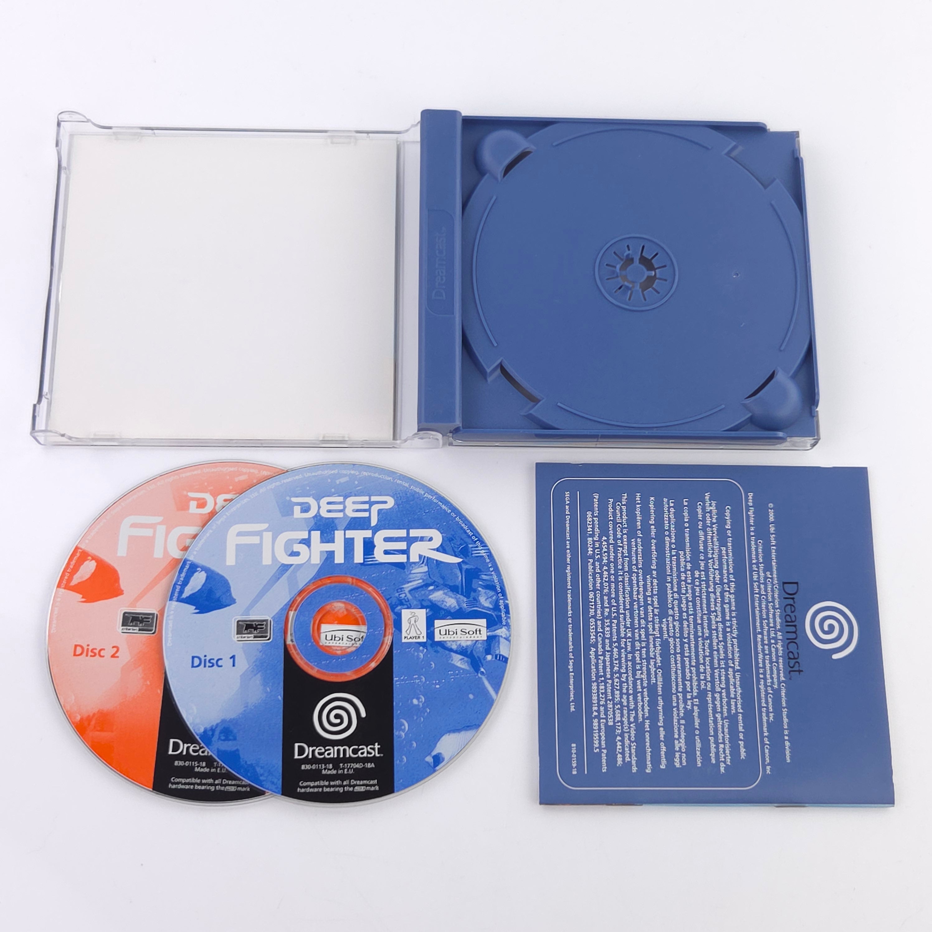 Sega Dreamcast Spiel – Deep Fighter (PAL OVP)