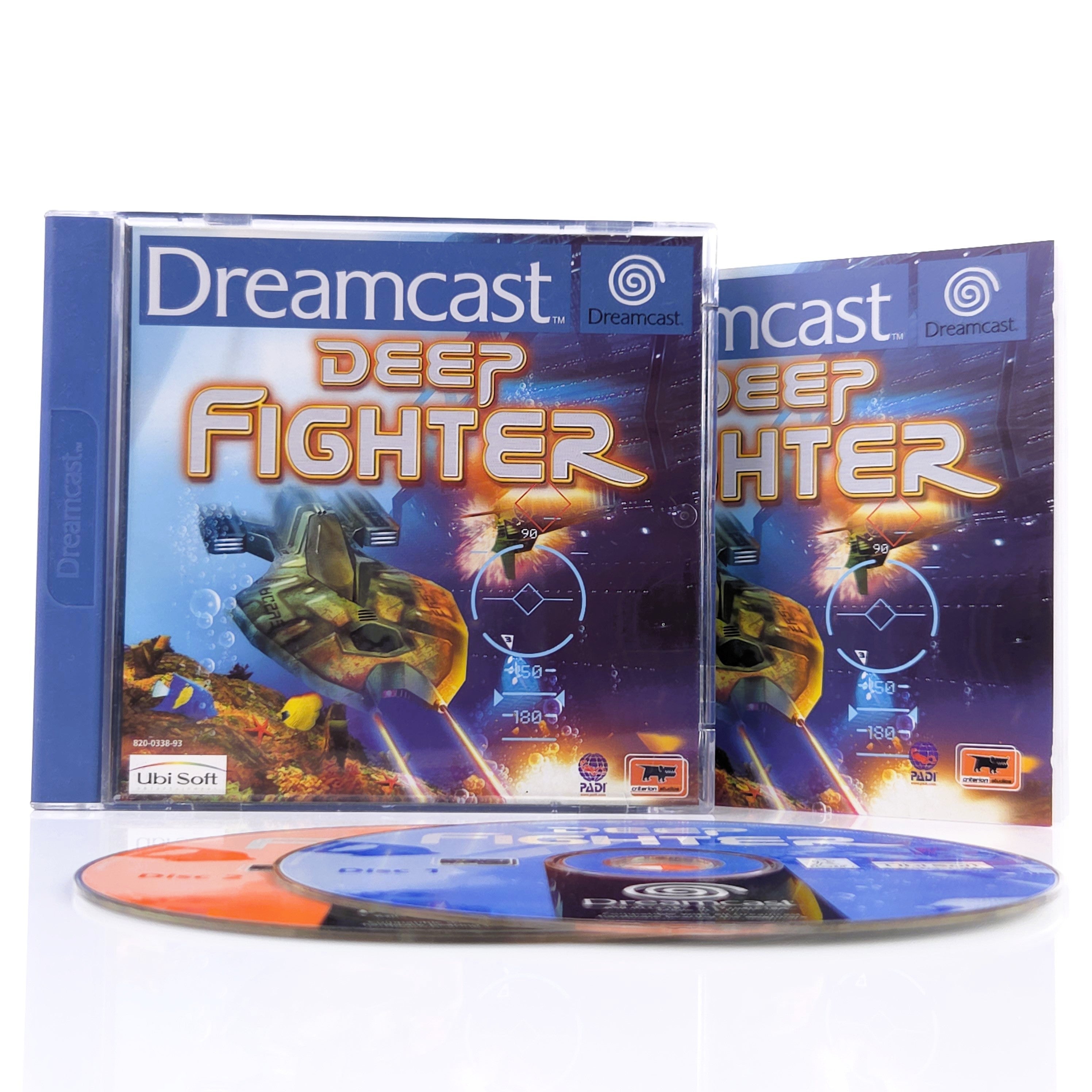 Sega Dreamcast Spiel – Deep Fighter (PAL OVP)