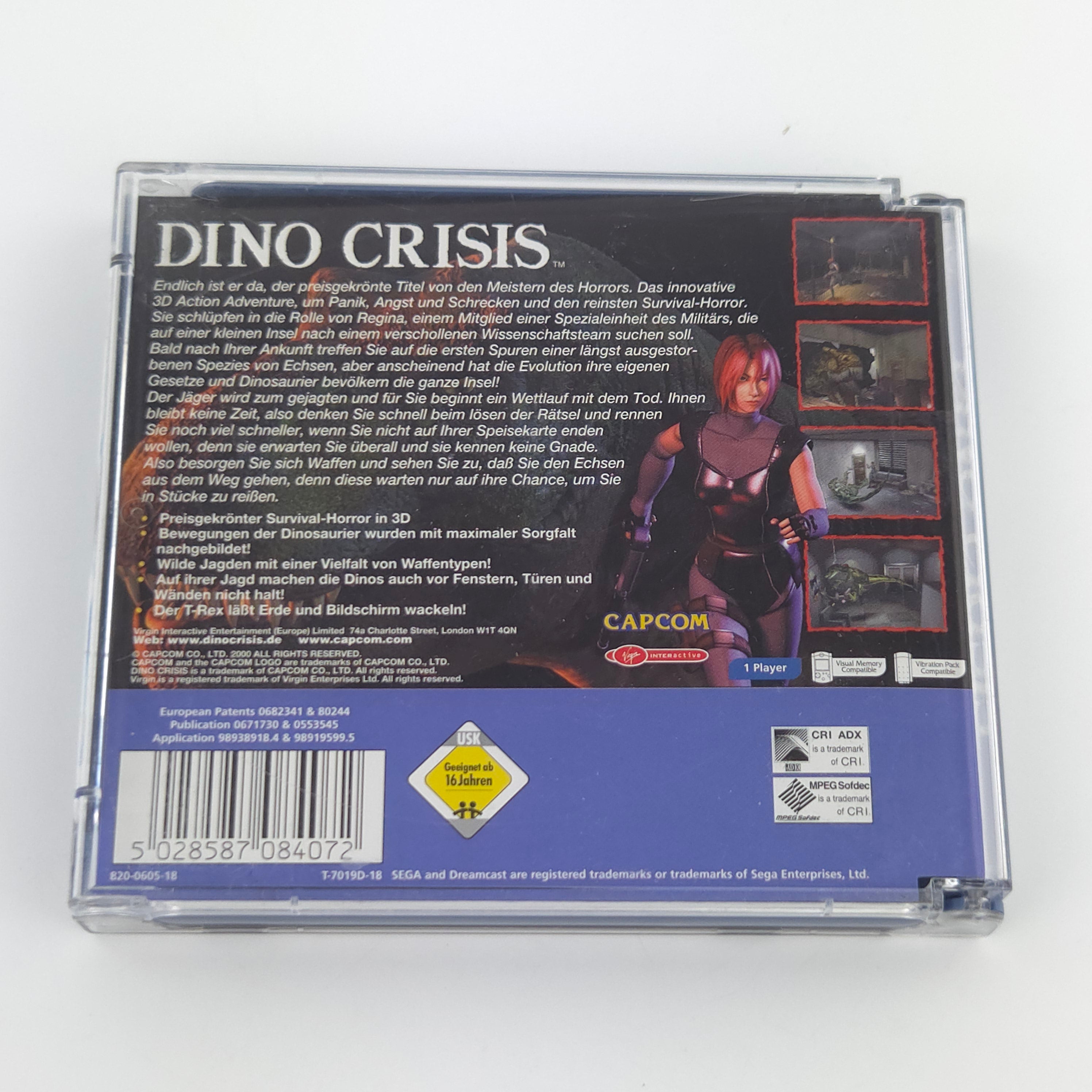 Sega Dreamcast Spiel – Dino Crisis (PAL OVP)