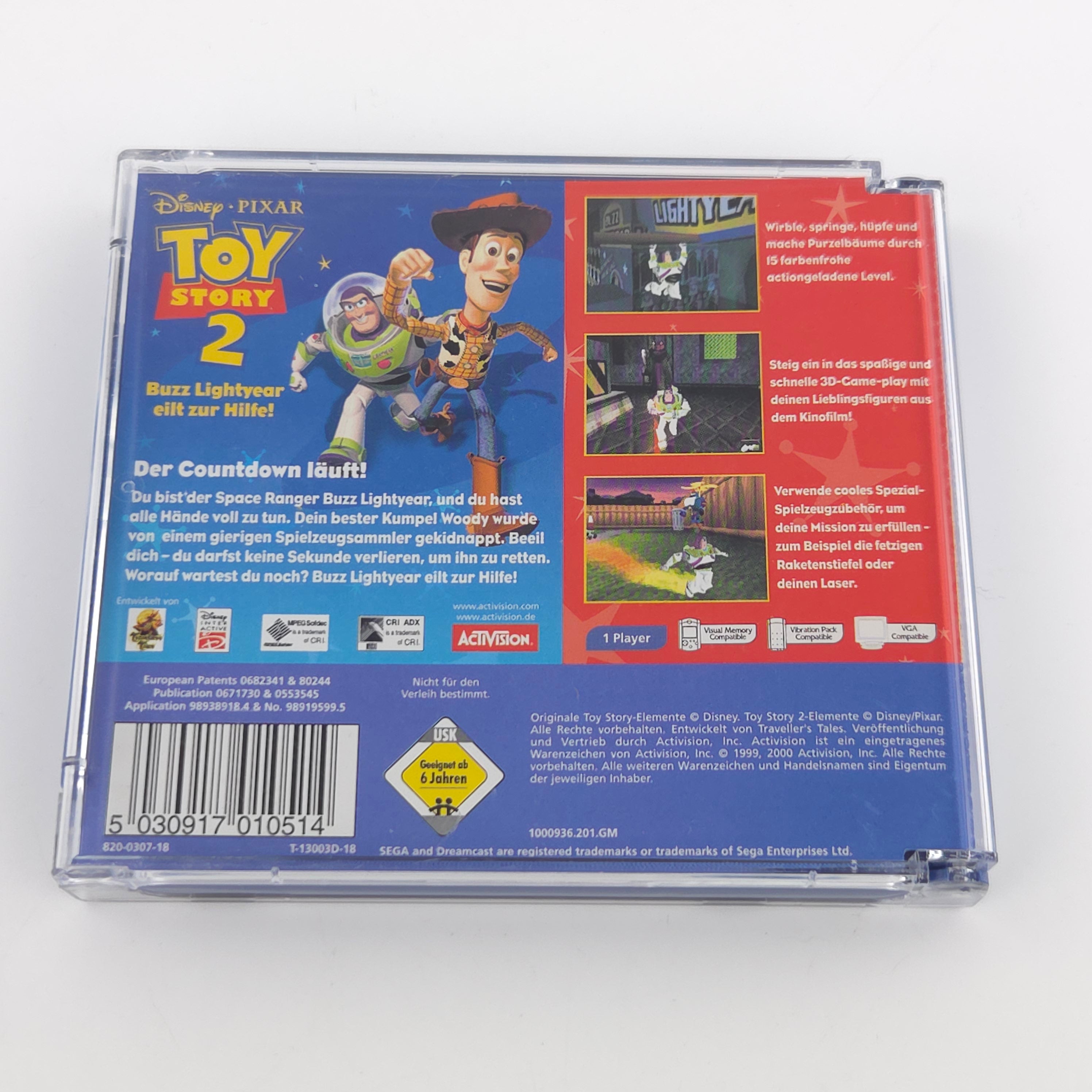 Sega Dreamcast Spiel – Disney Toy Story 2 (PAL OVP)