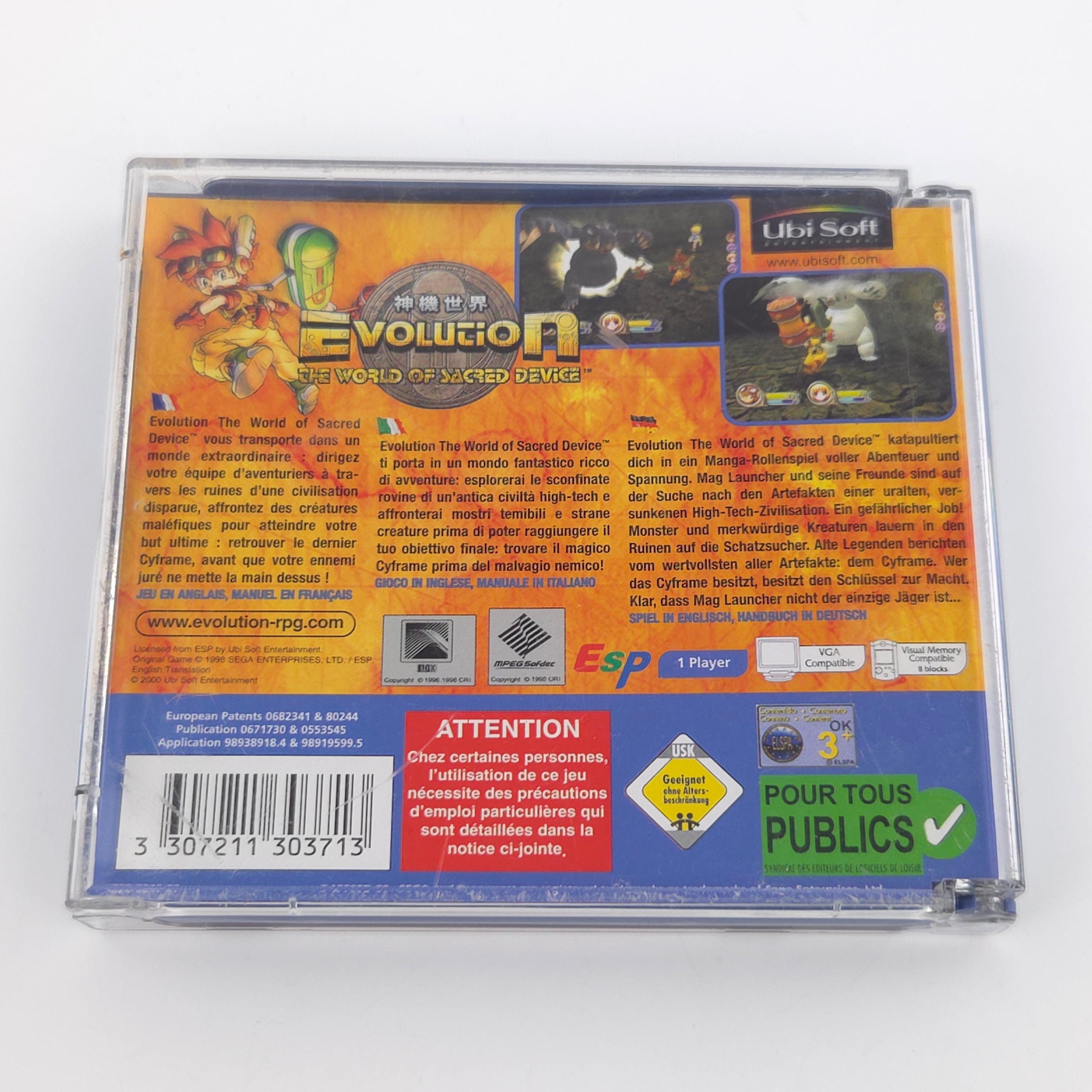 Shinki sekai Evolution the world of sacred device - Dreamcast - PAL Shinki sekai Evolution the world of sacred device - Dreamcast - PAL
