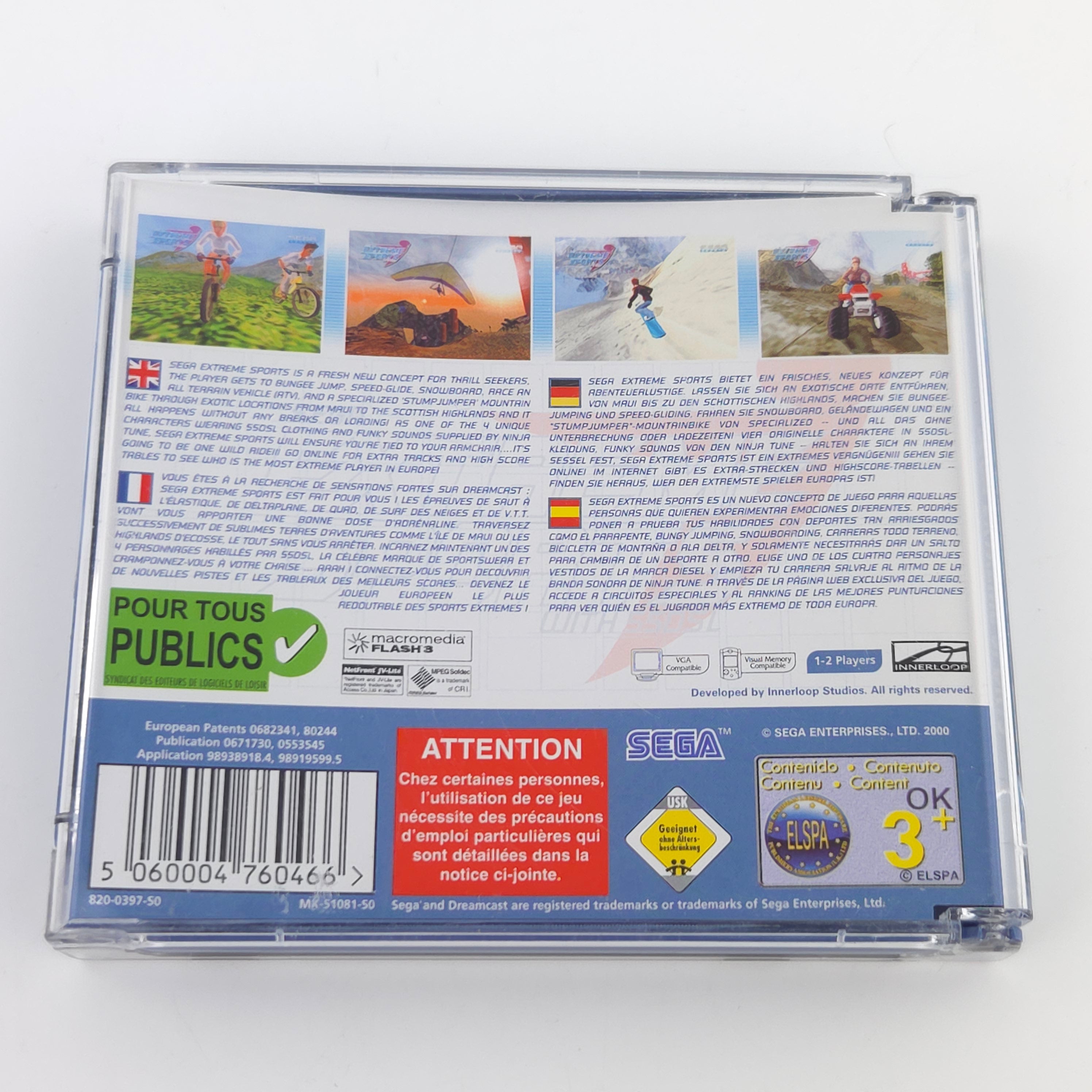 Sega Dreamcast Spiel – Extreme Sports (PAL OVP)