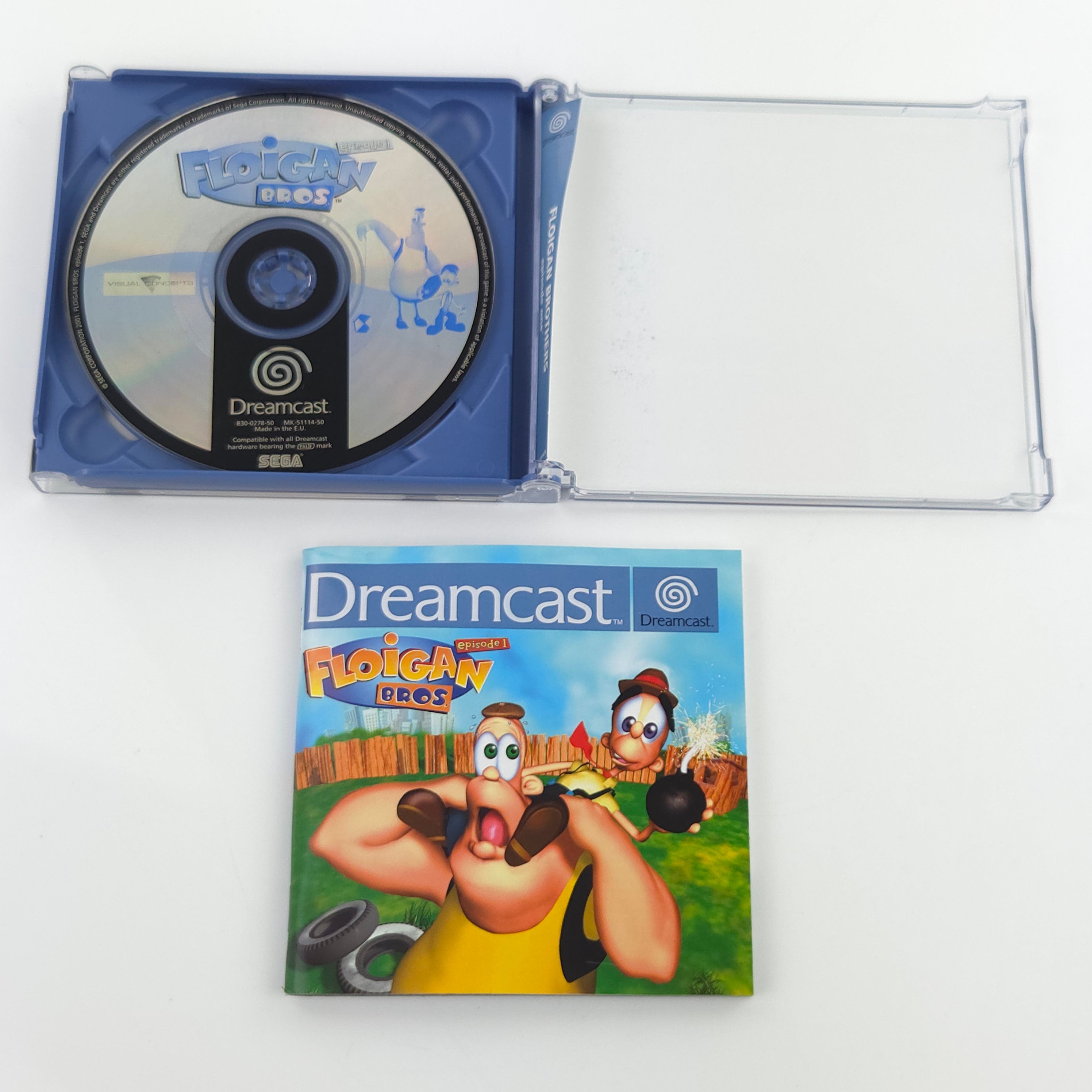 Sega Dreamcast Spiel – Floigan Bros Episode One (PAL)