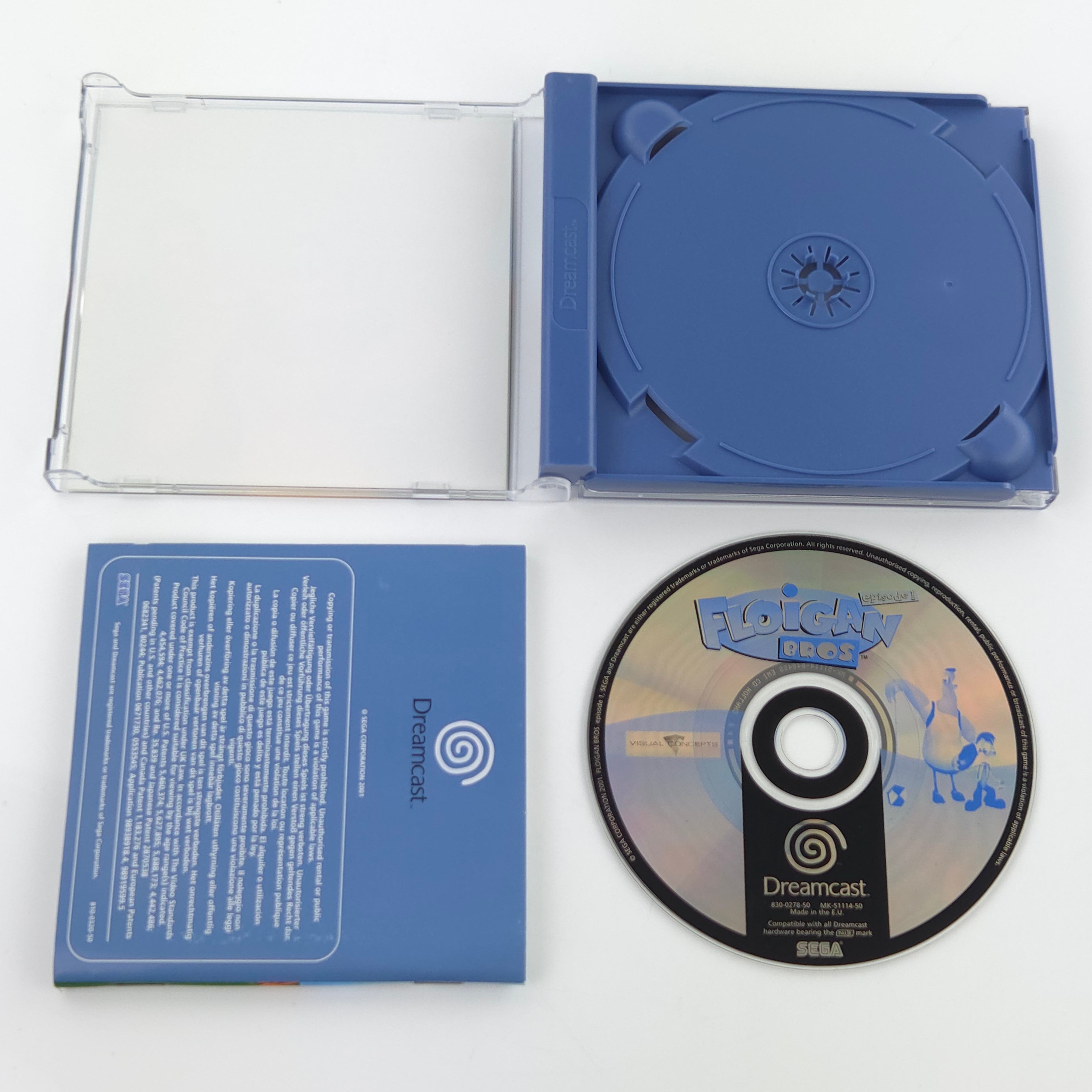 Sega Dreamcast Spiel – Floigan Bros Episode One (PAL)