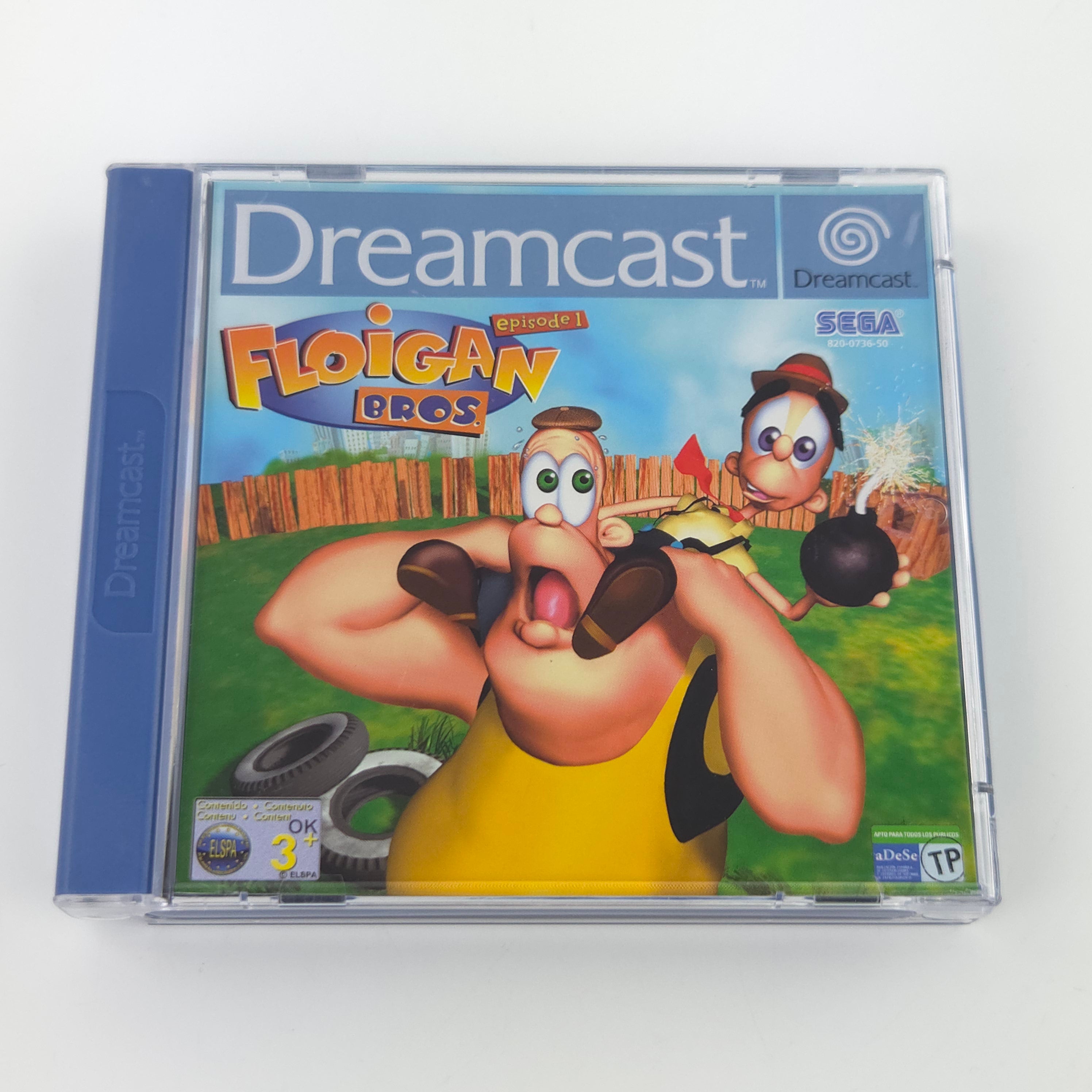 Sega Dreamcast Spiel – Floigan Bros Episode One (PAL)