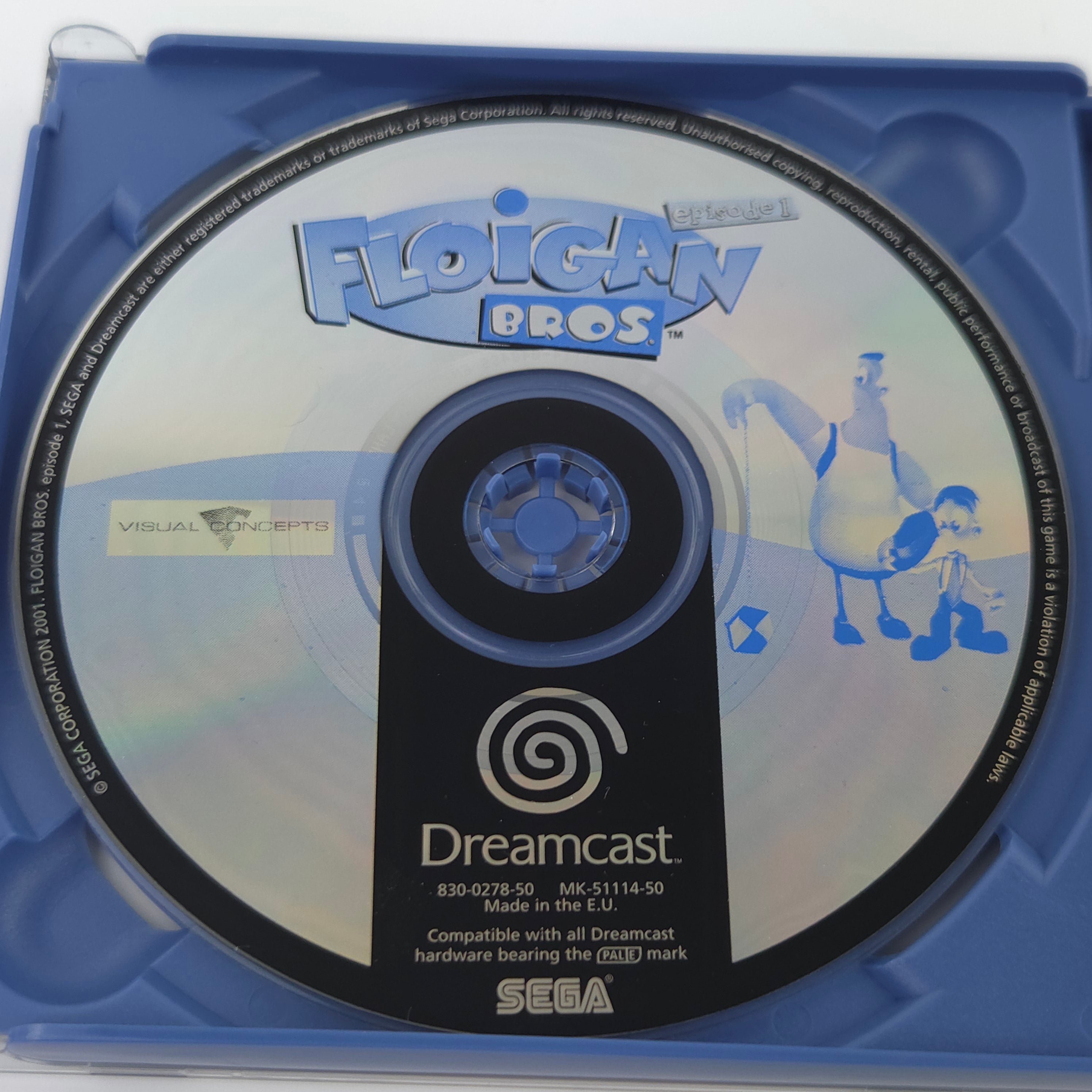 Sega Dreamcast Spiel – Floigan Bros Episode One (PAL)