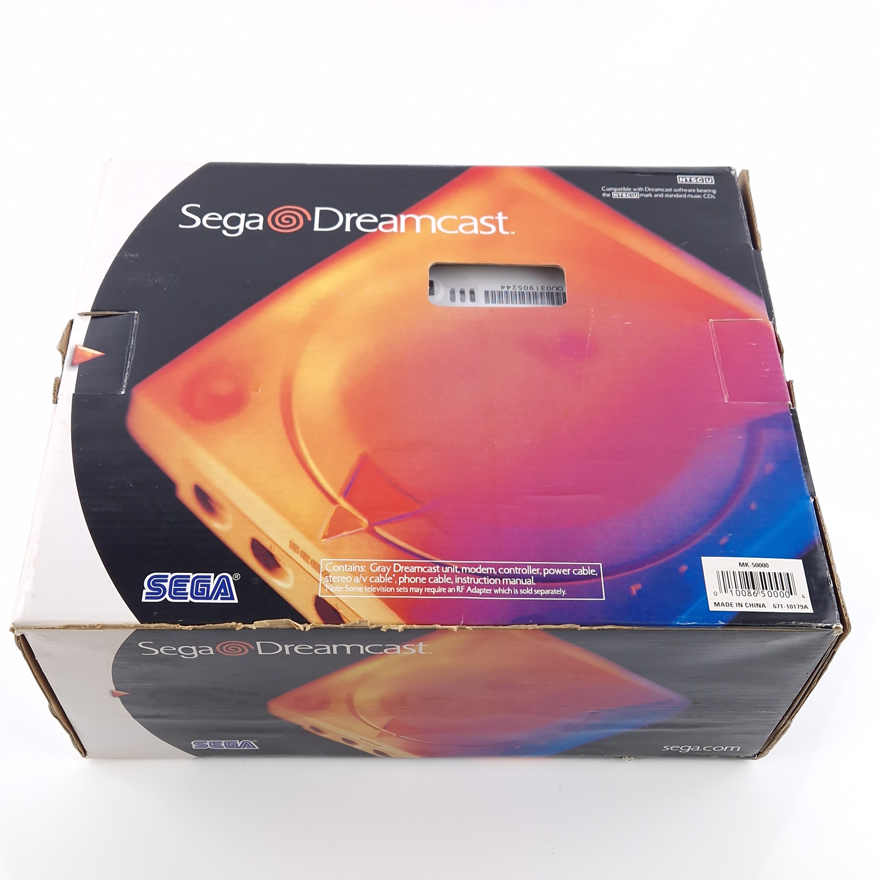 Sega Dreamcast Konsole NTSC-U OVP unvollständig