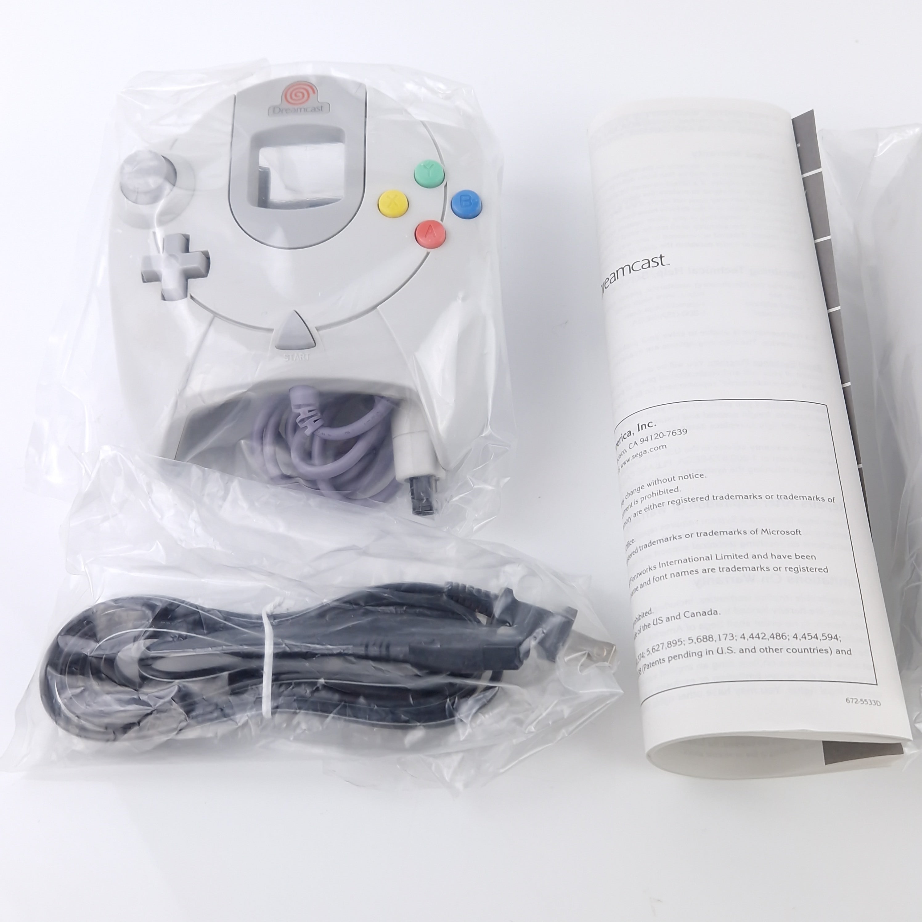 Sega Dreamcast Konsole NTSC-U OVP unvollständig