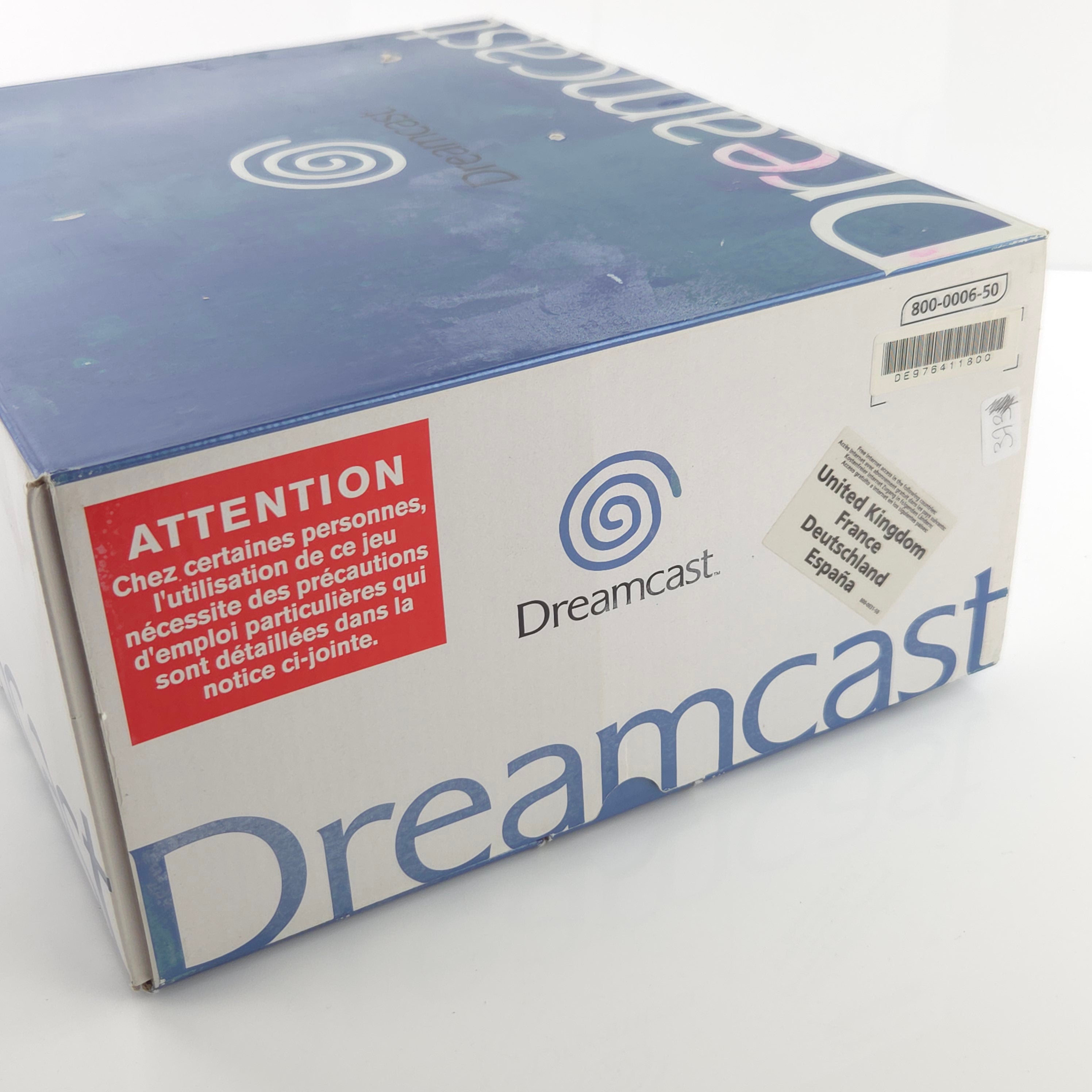 Sega Dreamcast Konsole OVP PAL mit Zubehör