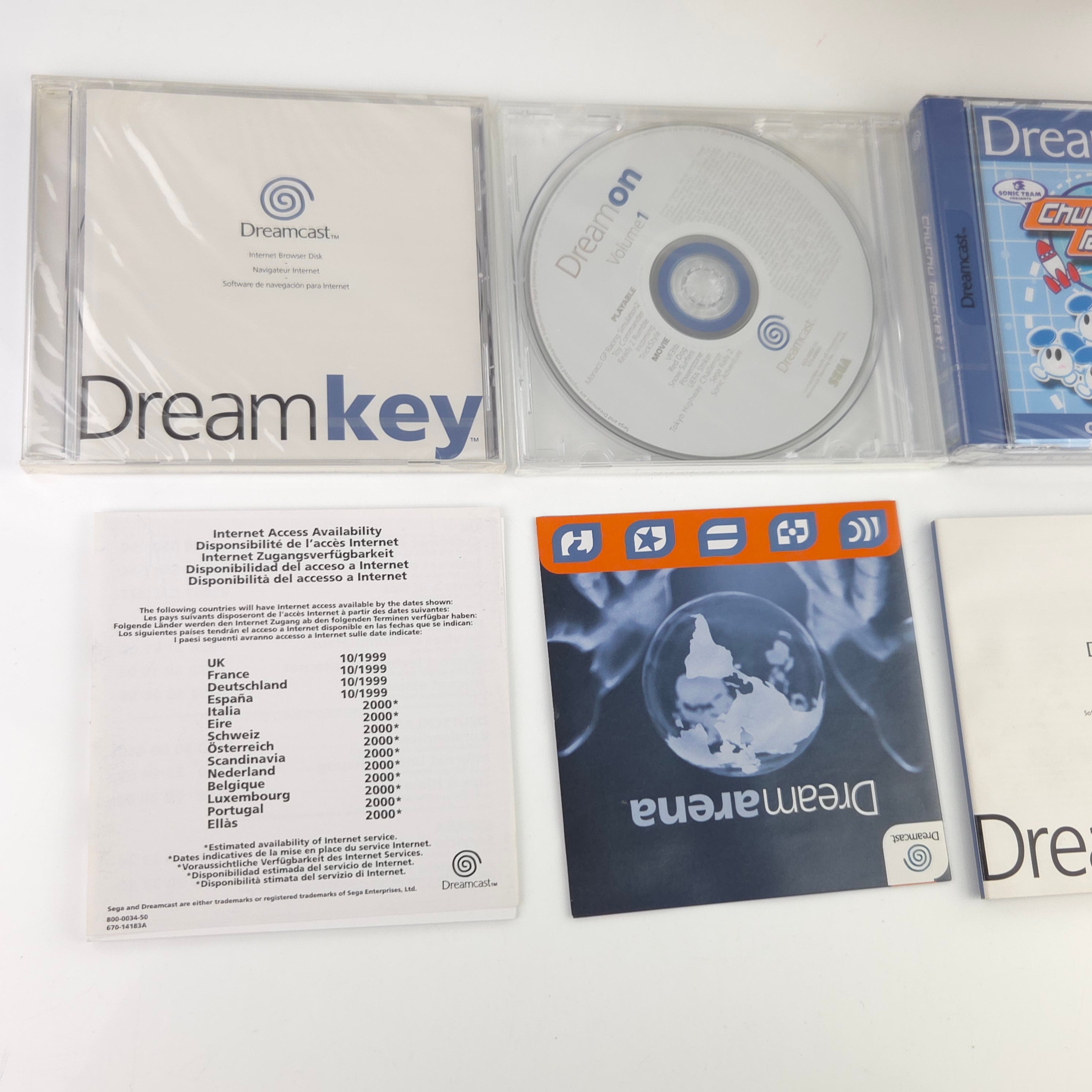 Sega Dreamcast Konsole OVP Neu Un benutzt