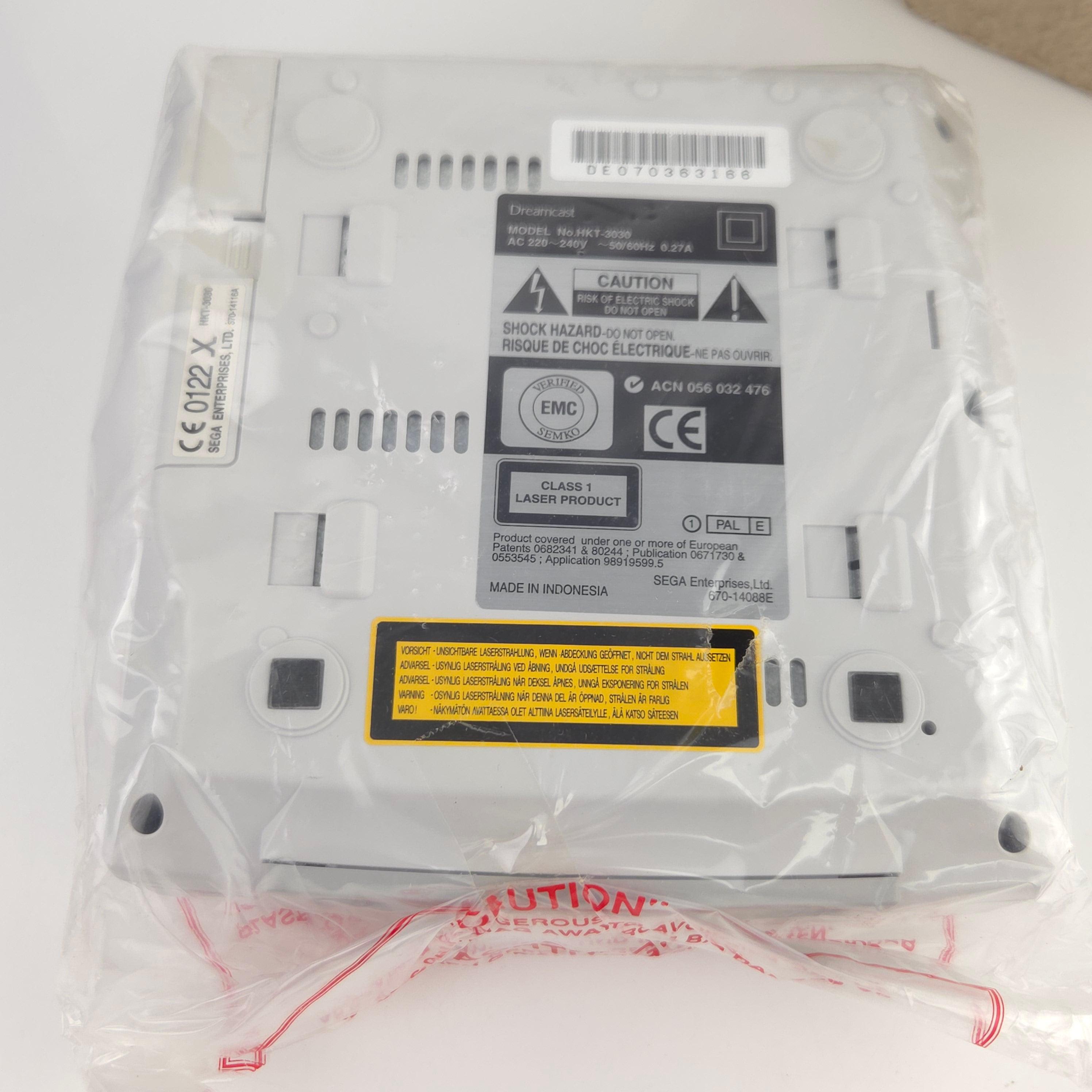 Sega Dreamcast Konsole OVP Neu Un benutzt