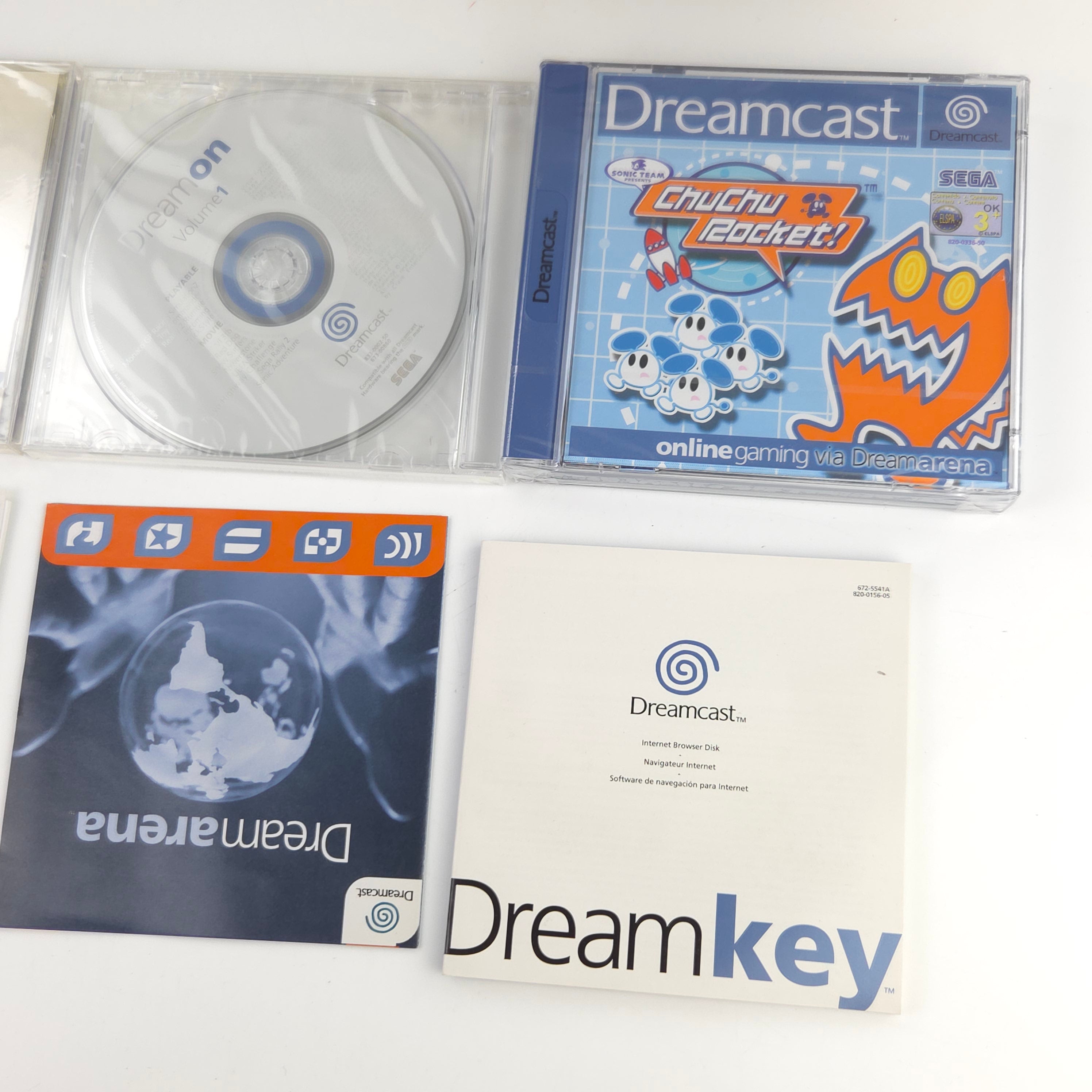 Sega Dreamcast Konsole OVP Neu Un benutzt
