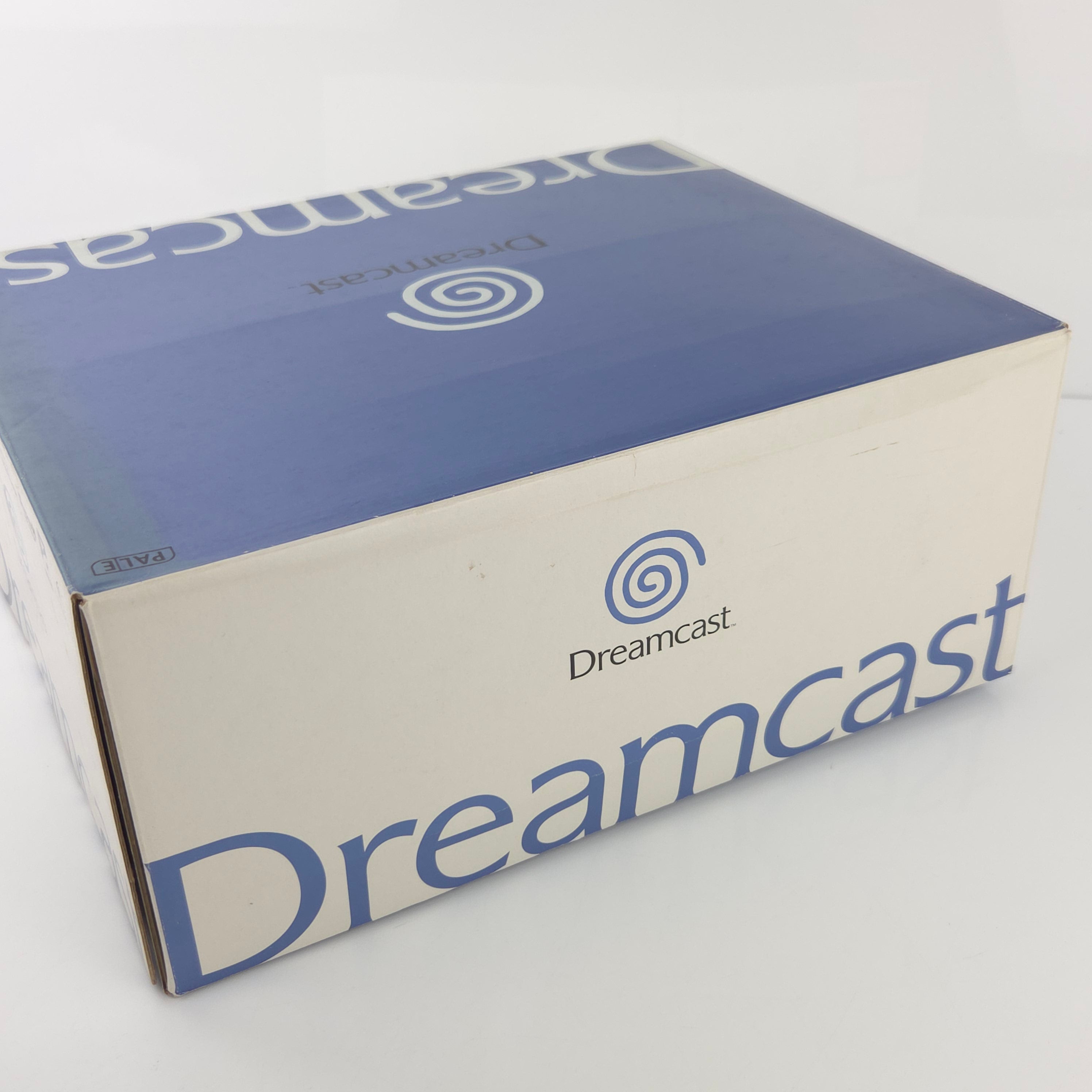 Sega Dreamcast Konsole OVP gelb PAL gebraucht