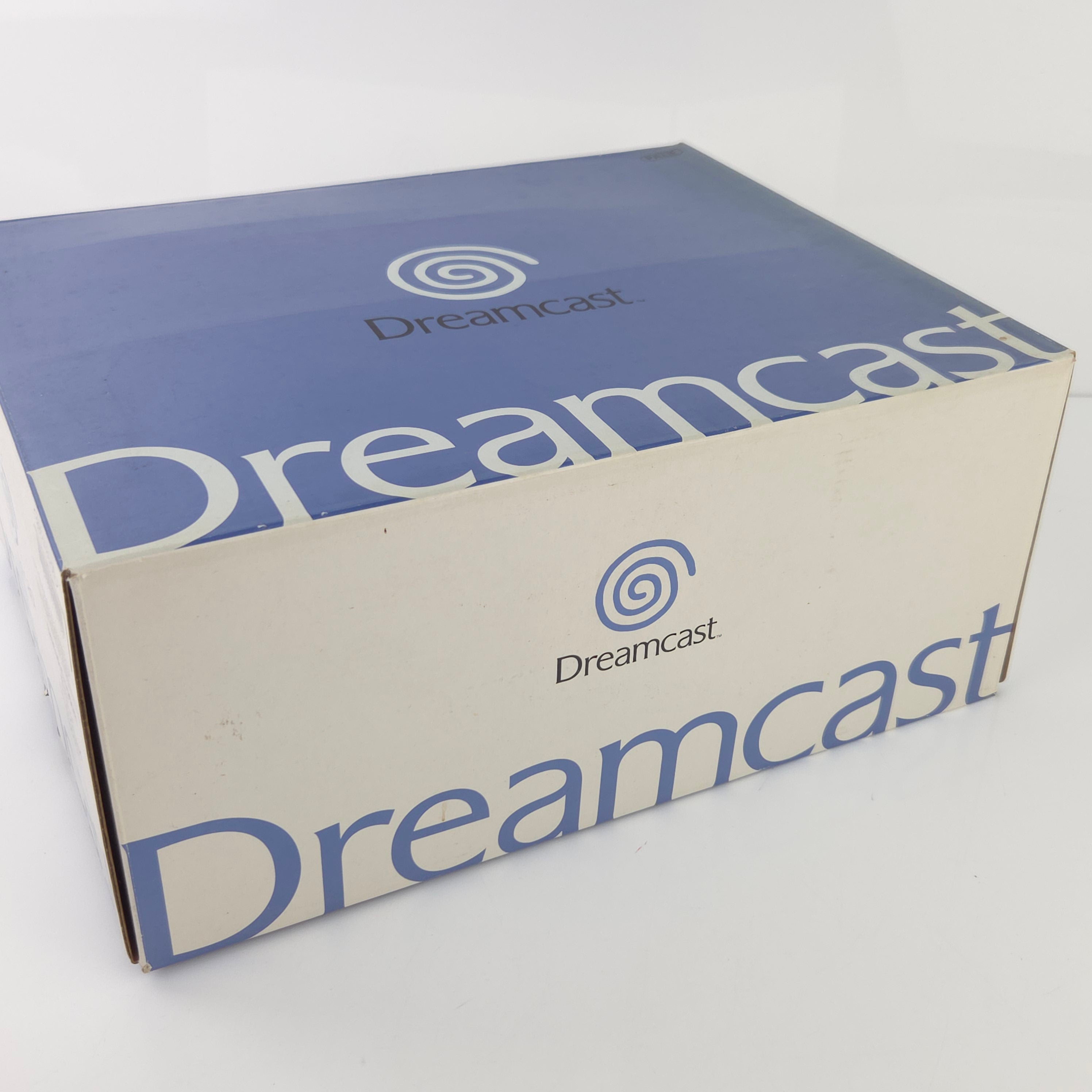 Sega Dreamcast Konsole OVP gelb PAL gebraucht