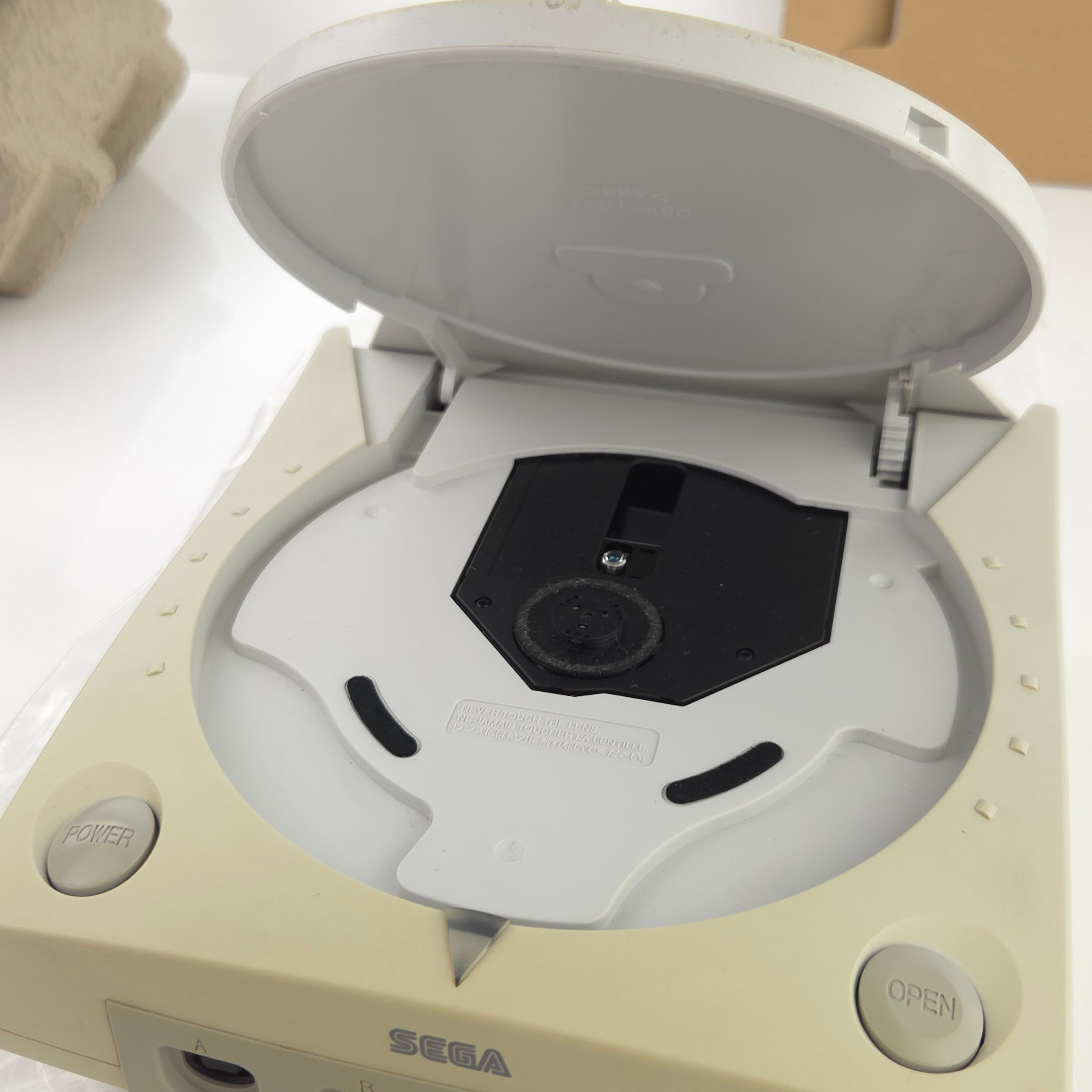 Sega Dreamcast Konsole OVP gelb PAL gebraucht