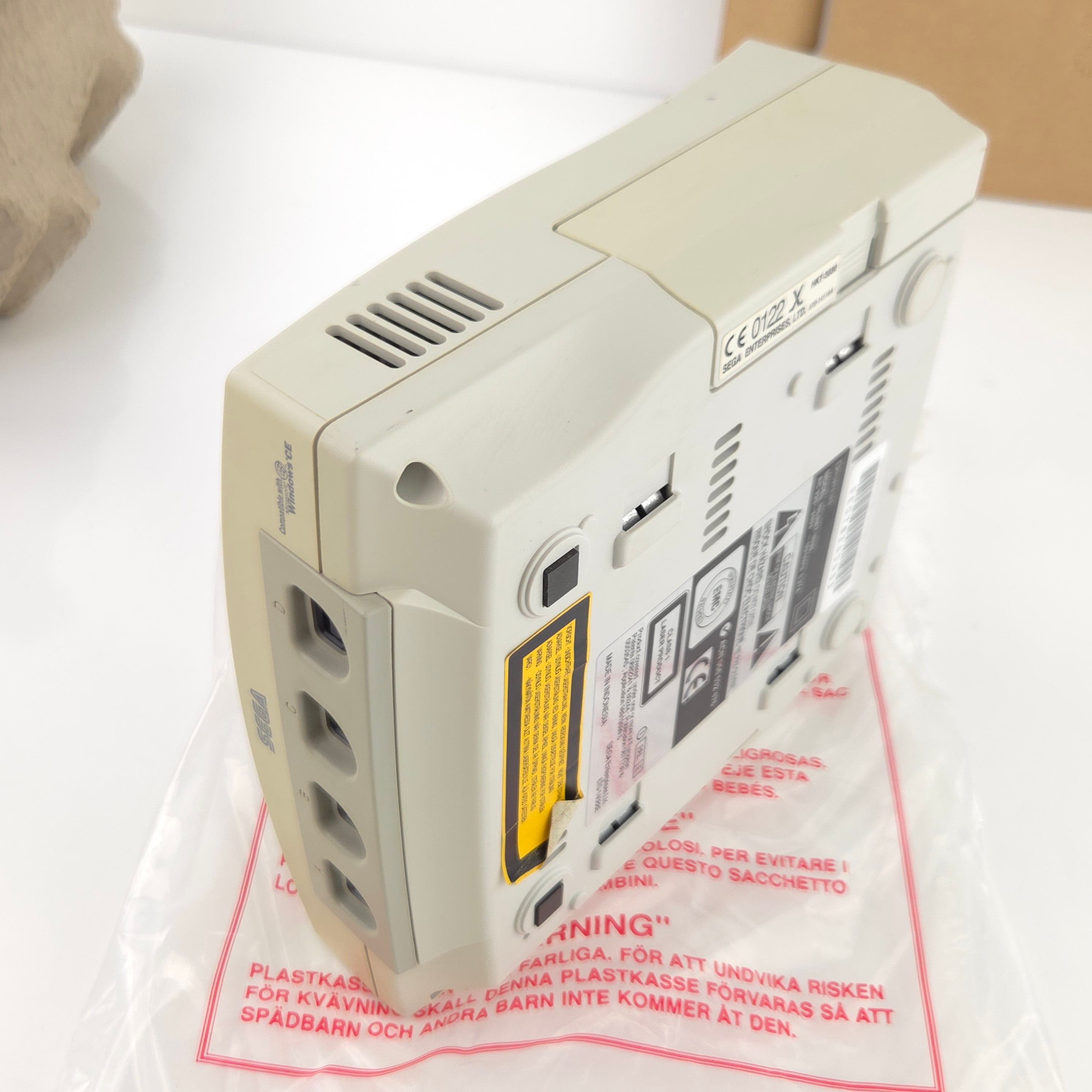 Sega Dreamcast Konsole OVP gelb PAL gebraucht