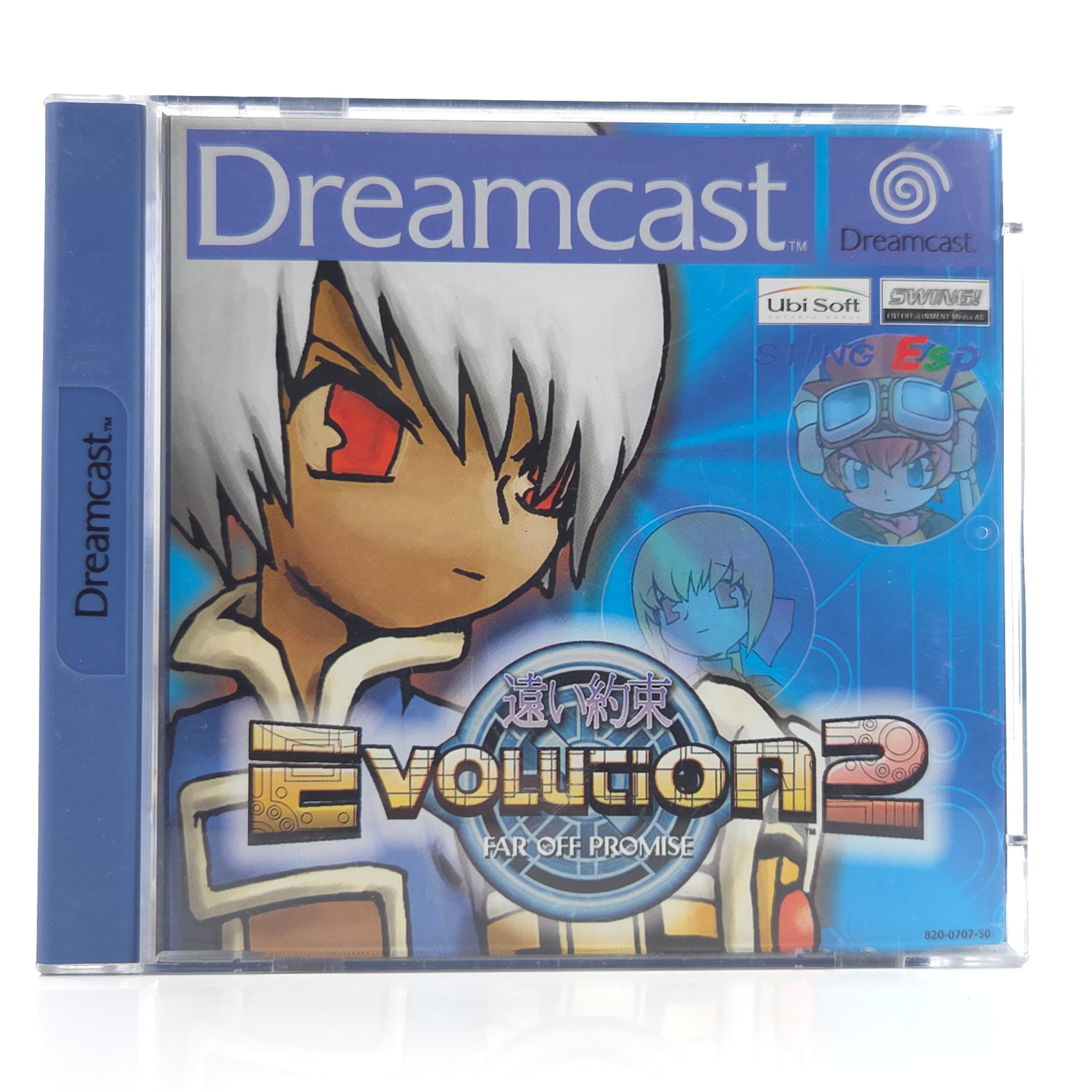 Sega Dreamcast Evolution 2 Far off Promise Leerhülle OVP
