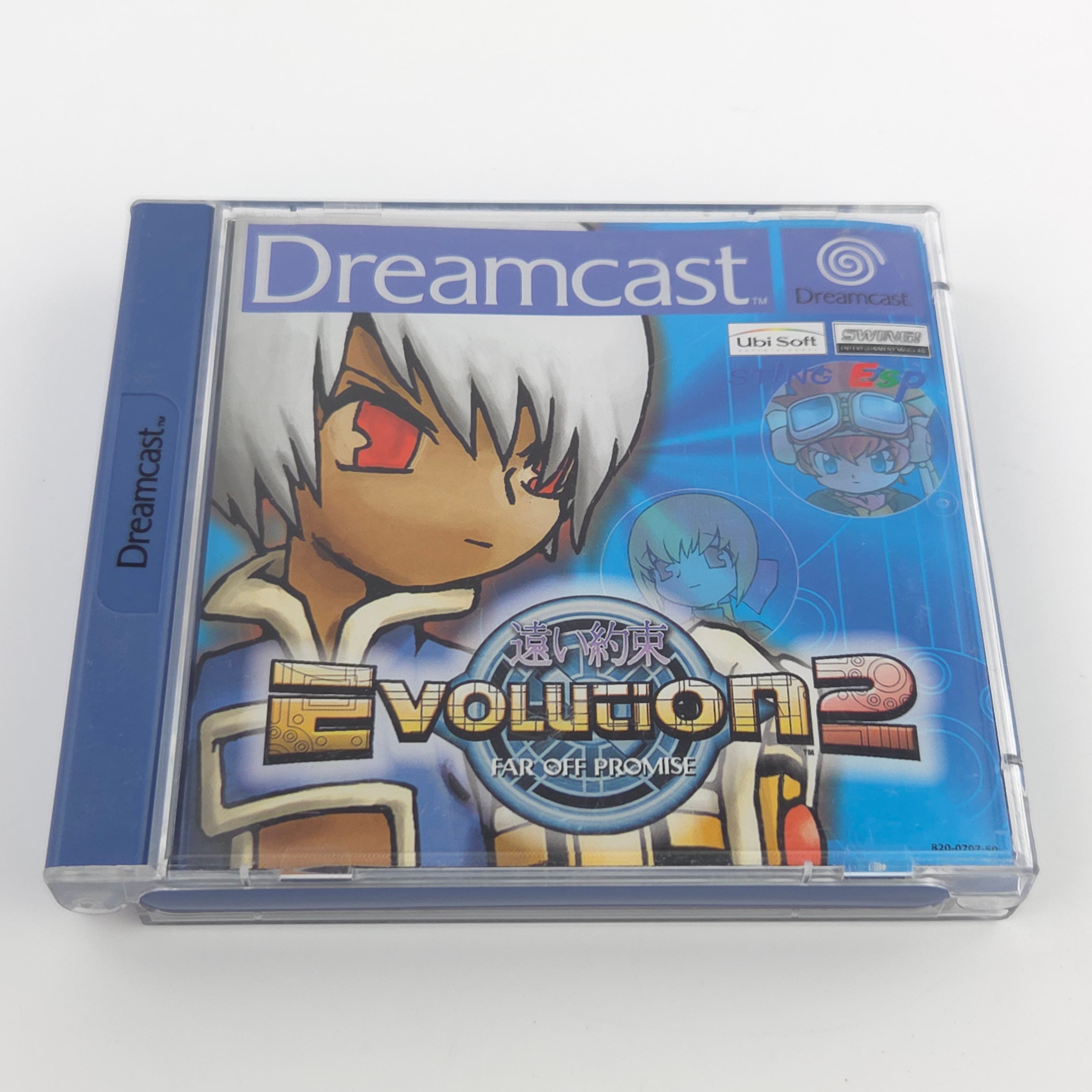 Sega Dreamcast Evolution 2 Far off Promise Leerhülle OVP