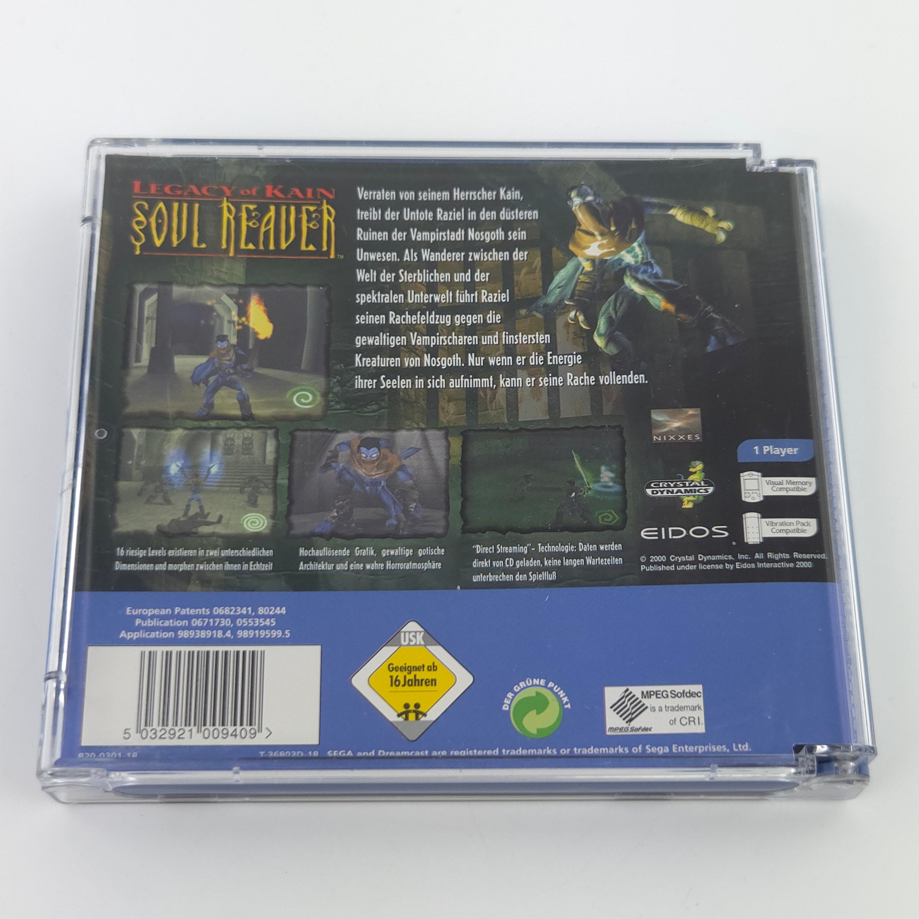 Sega Dreamcast Spiel – Legacy of Kain Soul Reaver (PAL)