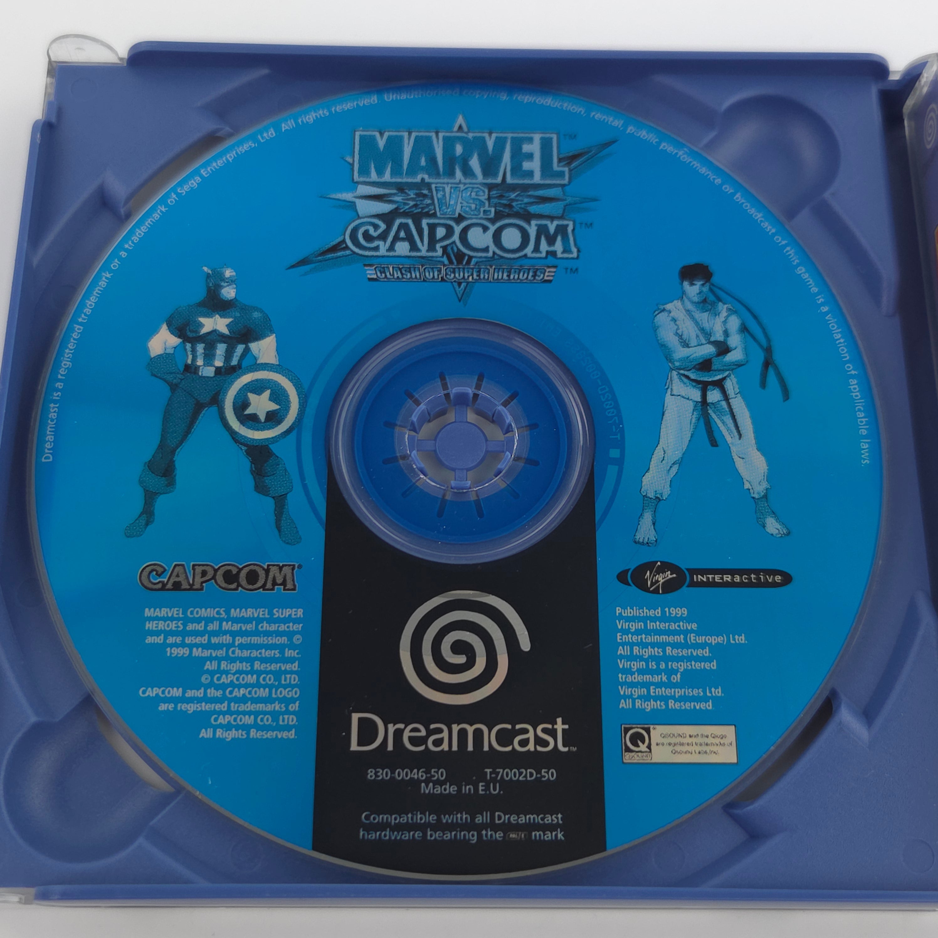Sega Dreamcast Spiel – Marvel VS Capcom (PAL OVP)