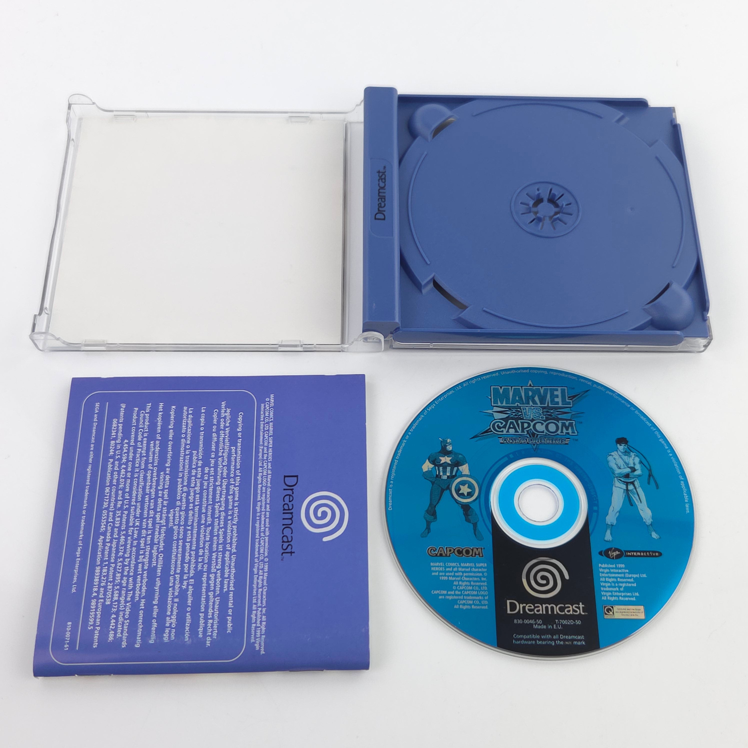 Sega Dreamcast Spiel – Marvel VS Capcom (PAL OVP)