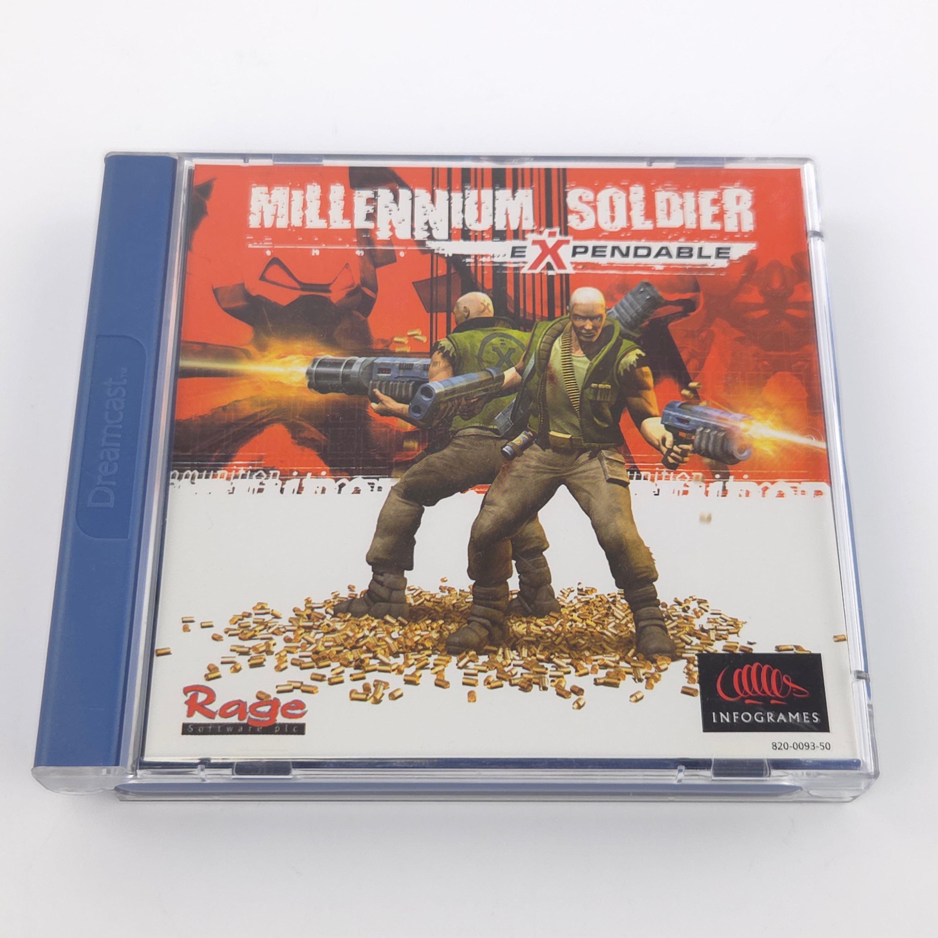 Sega Dreamcast Spiel – Millennium Soldier Expendable (PAL)