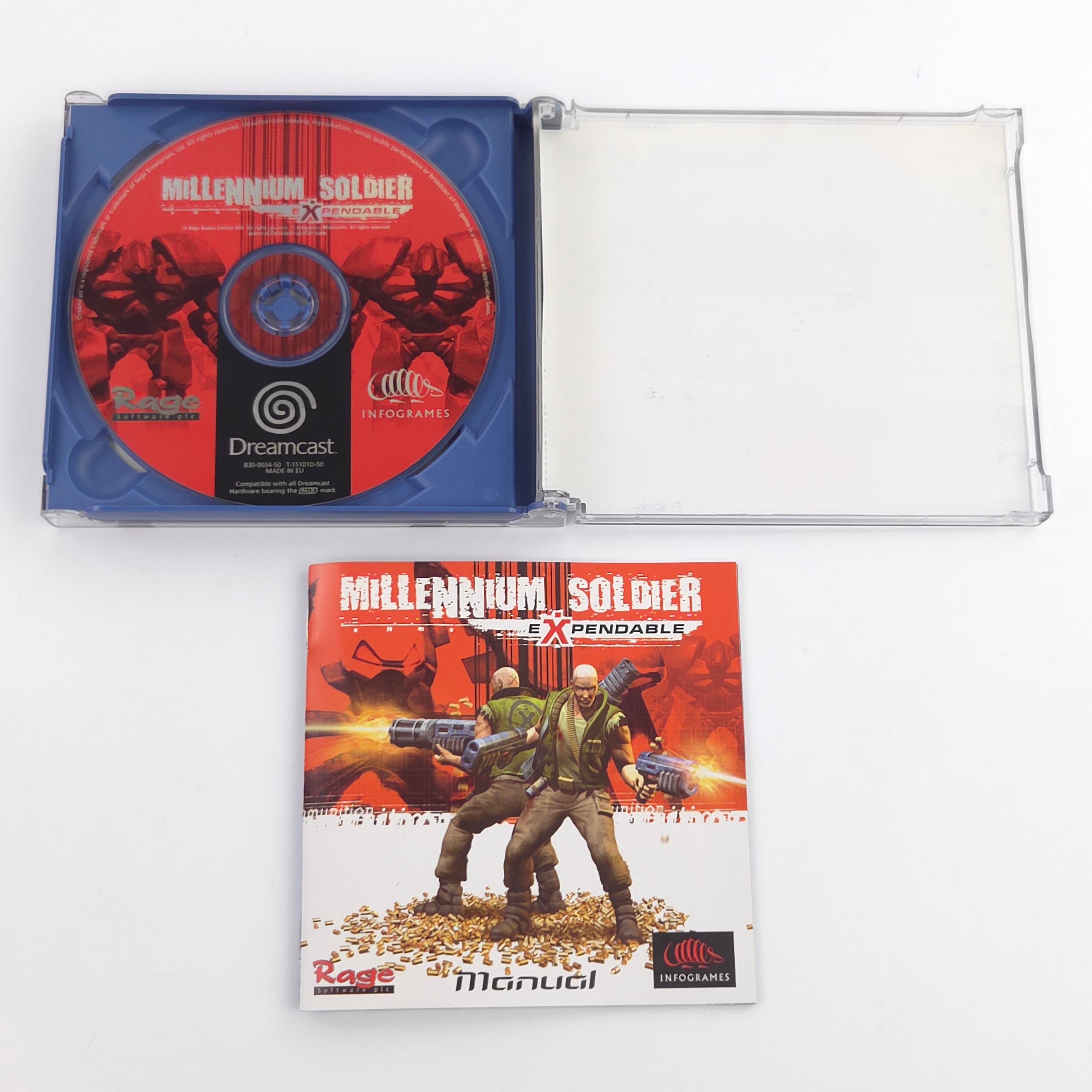 Sega Dreamcast Spiel – Millennium Soldier Expendable (PAL)