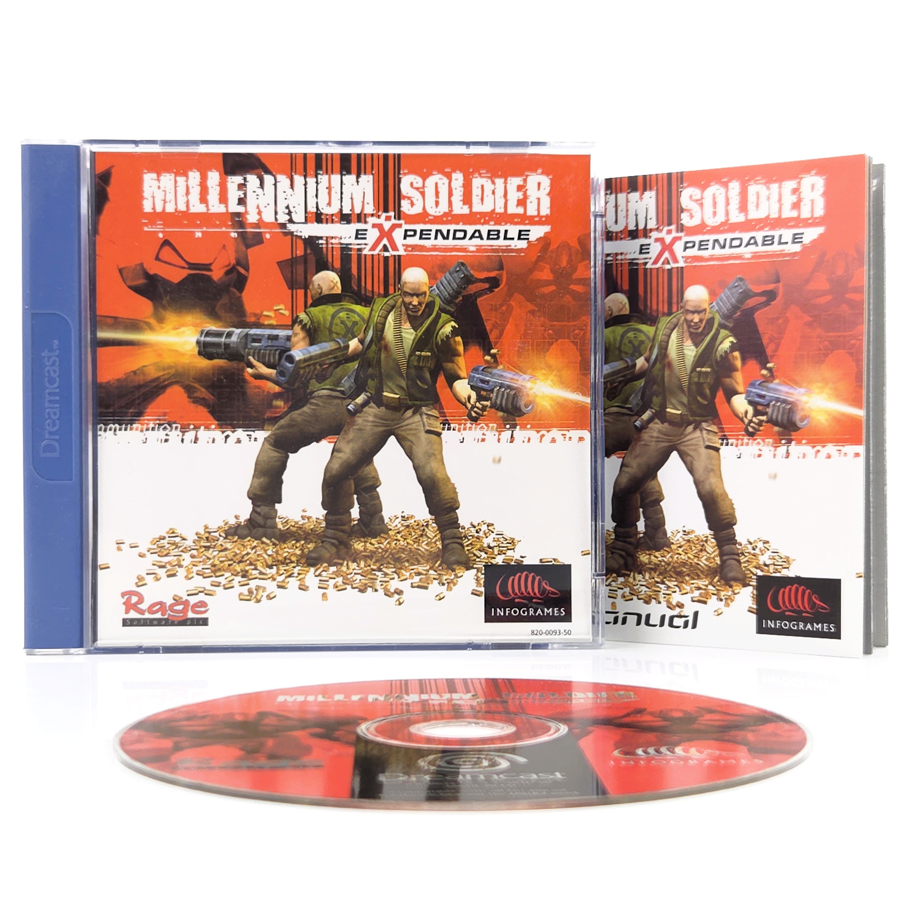 Sega Dreamcast Spiel – Millennium Soldier Expendable (PAL)