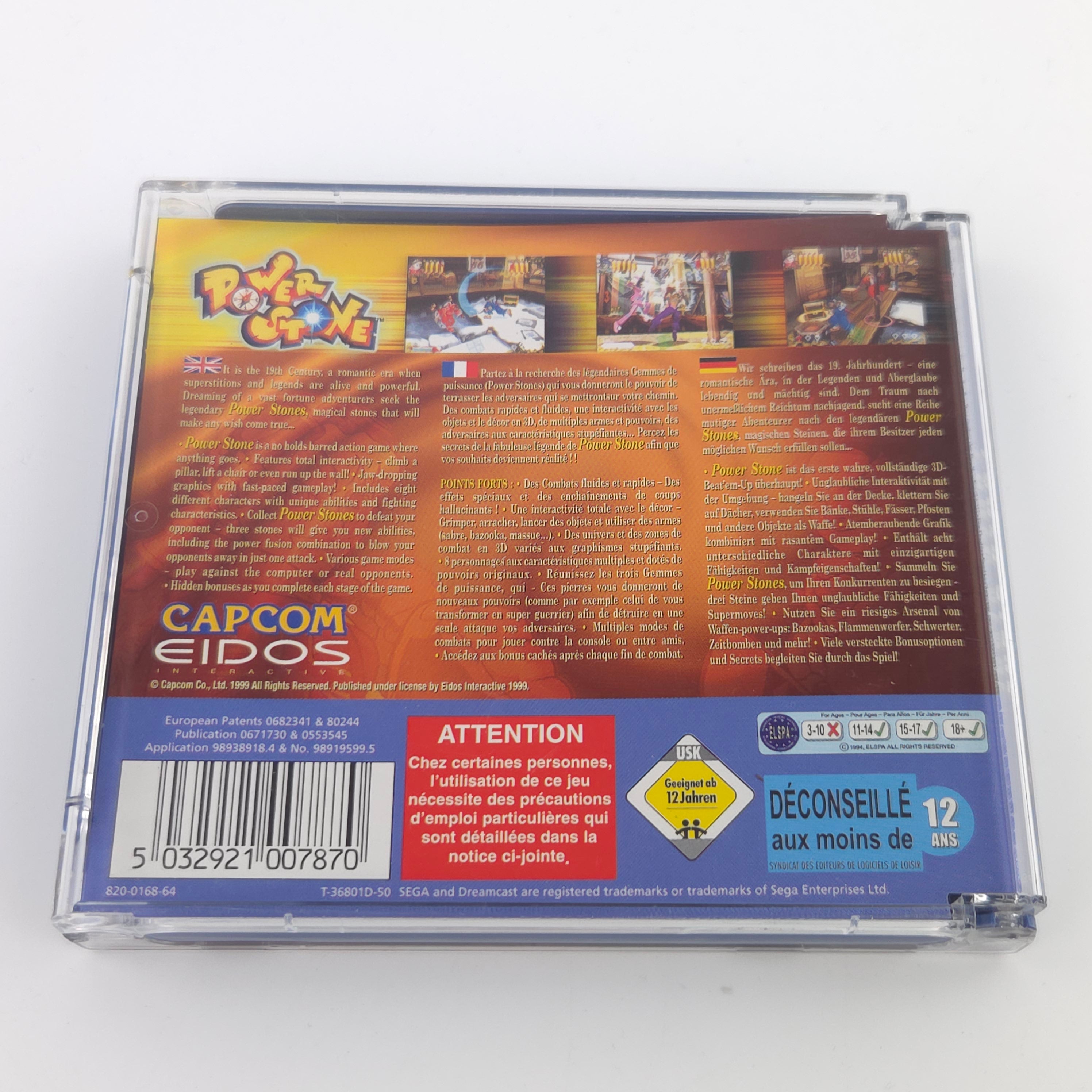 Sega Dreamcast Spiel – Power Stone (PAL OVP)