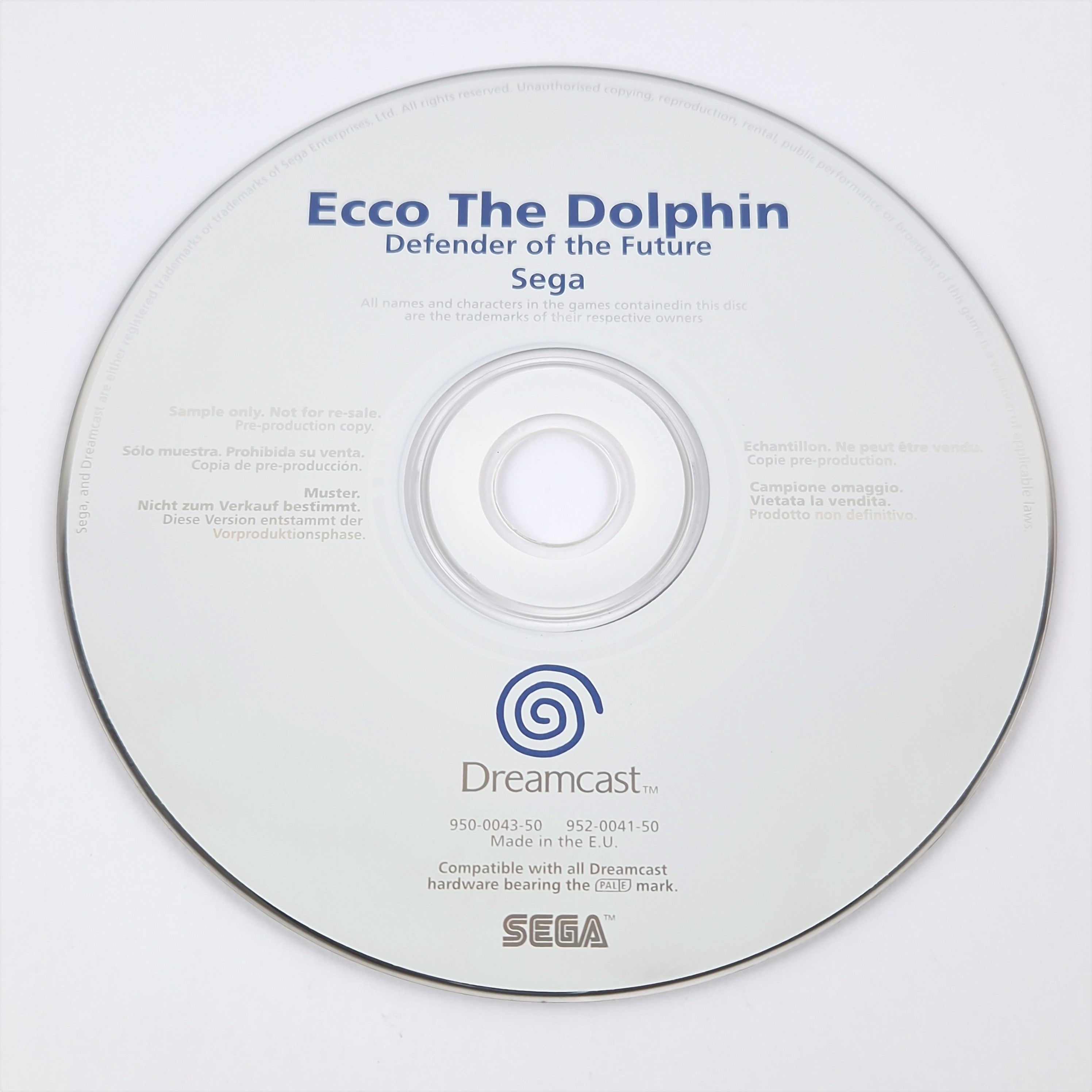 Sega Dreamcast Spiel – Ecco the Dolphin Promo Spiel
