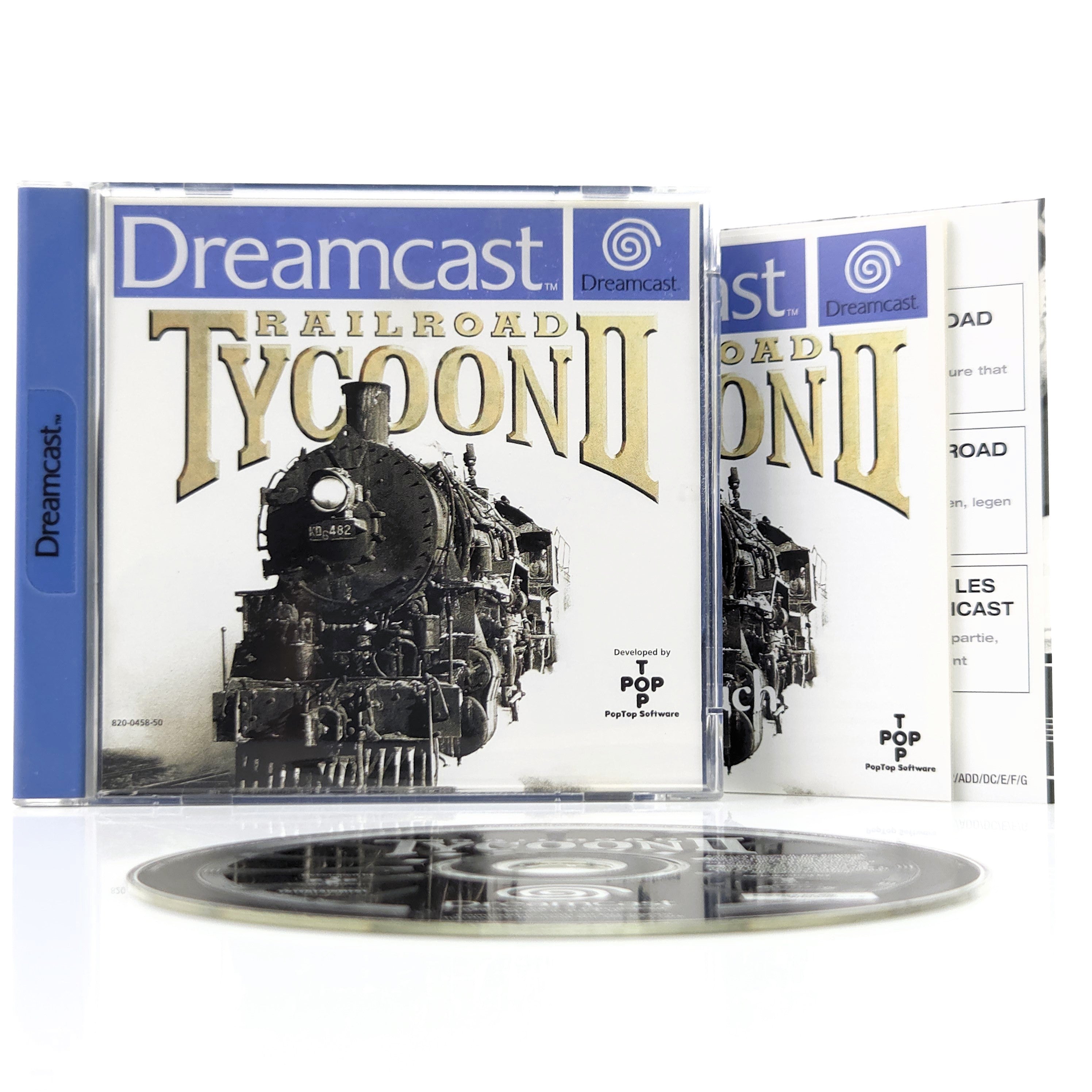 Sega Dreamcast Spiel – Railroad Tycoon II (PAL OVP)